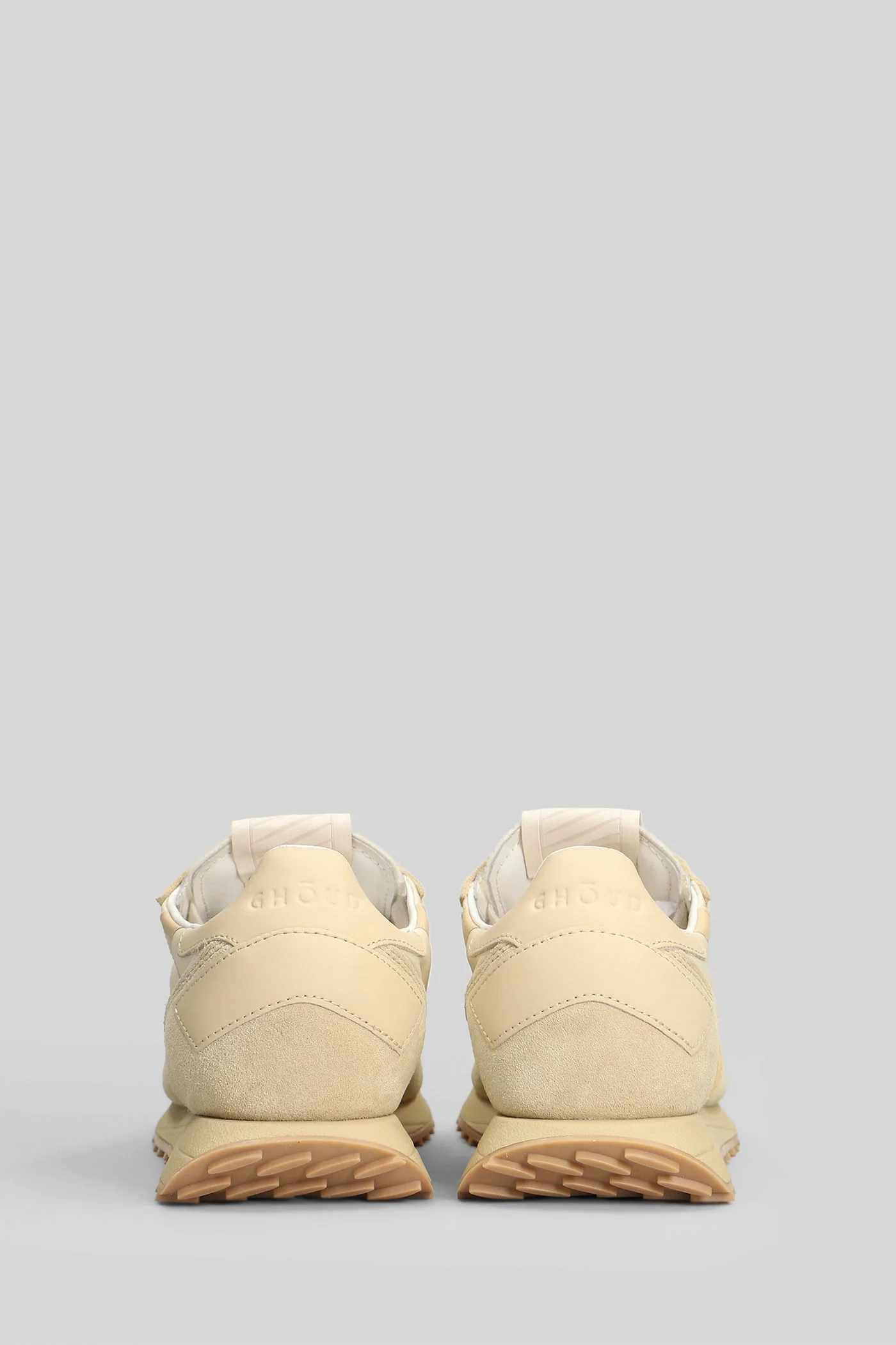 Rush Soft Low Sneakers in beige Suede and fabric - Image 4