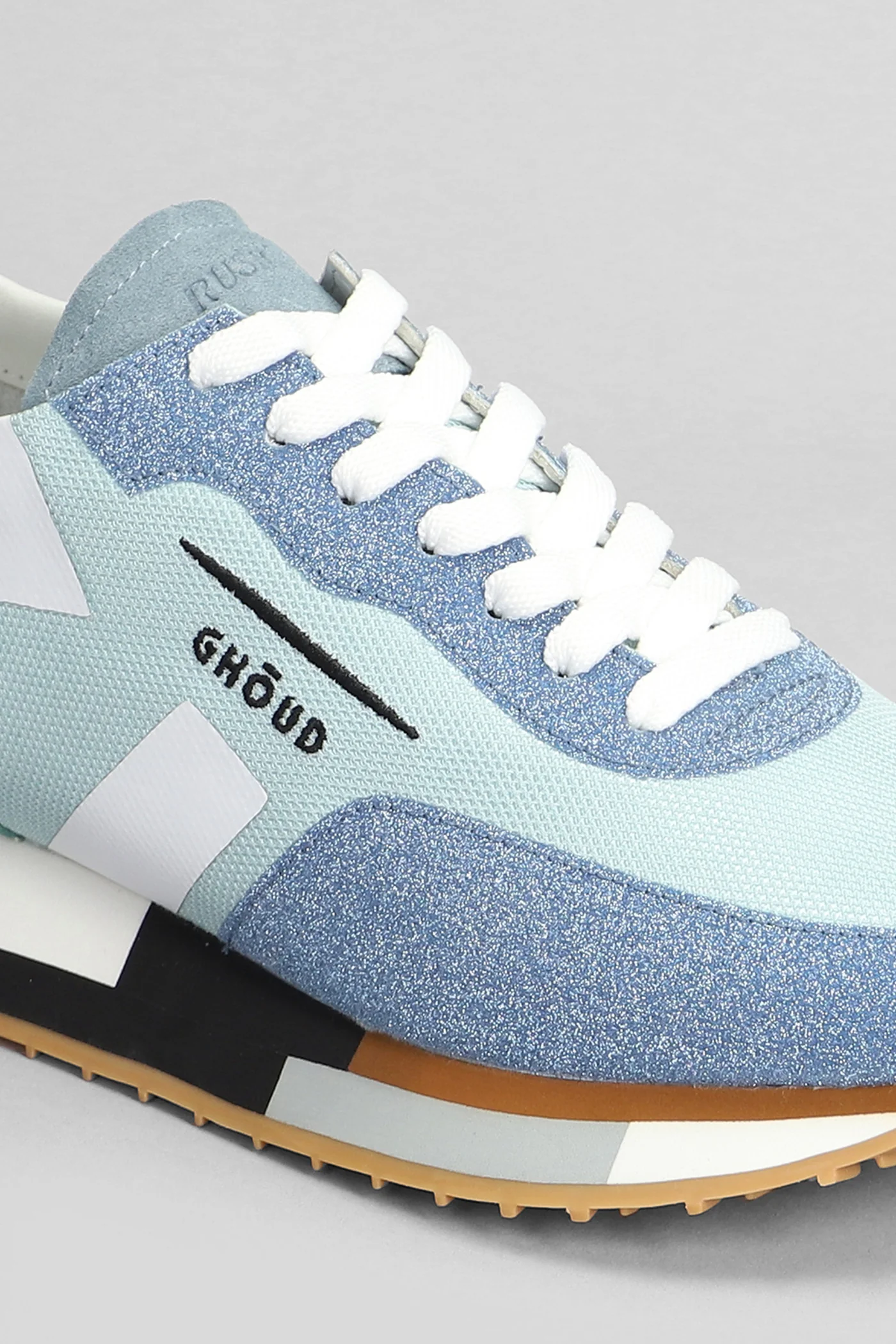 Starlight Multi Sneakers in blue glitter - Image 5