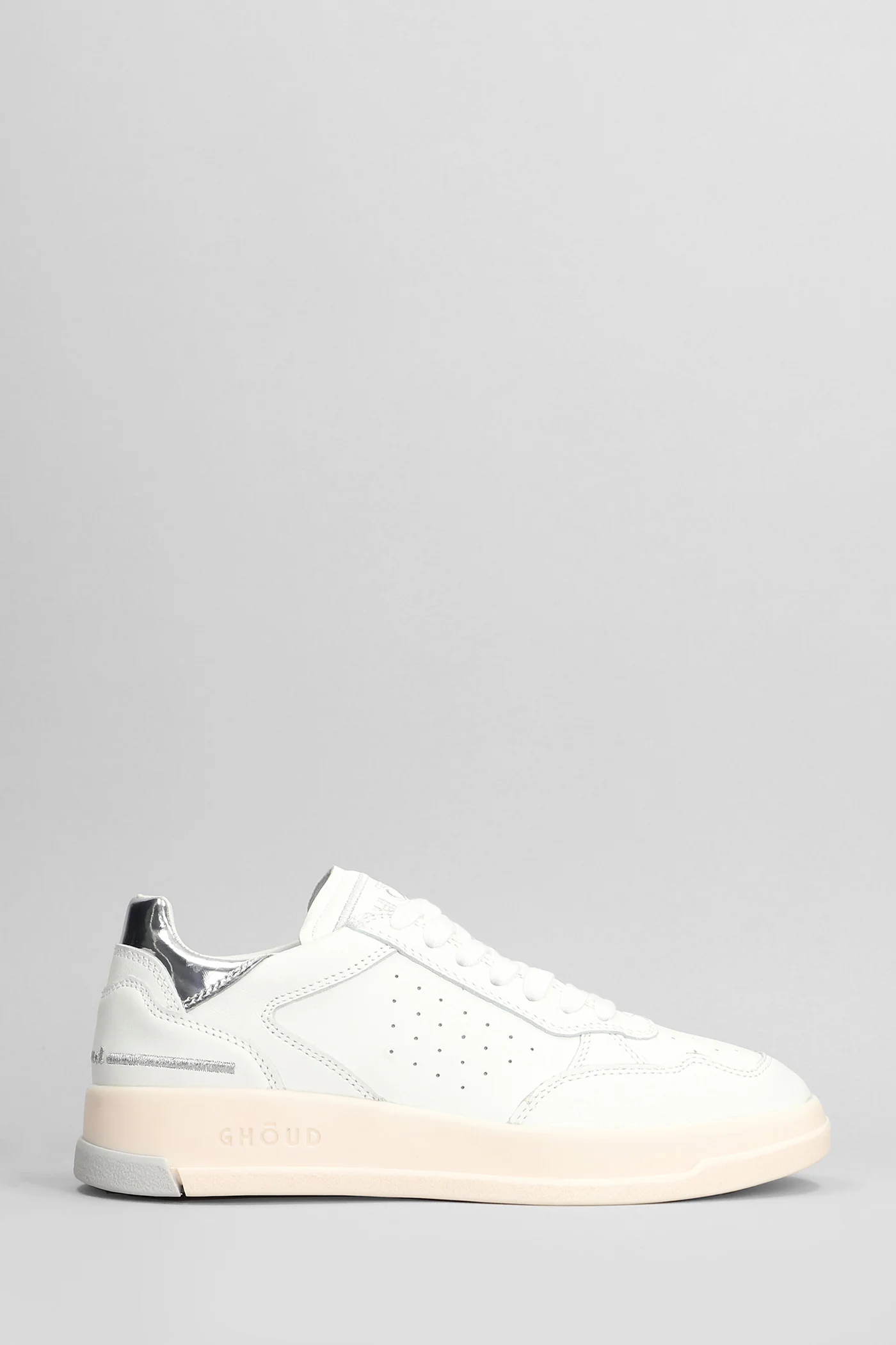 Tweener Low Sneakers in white leather
