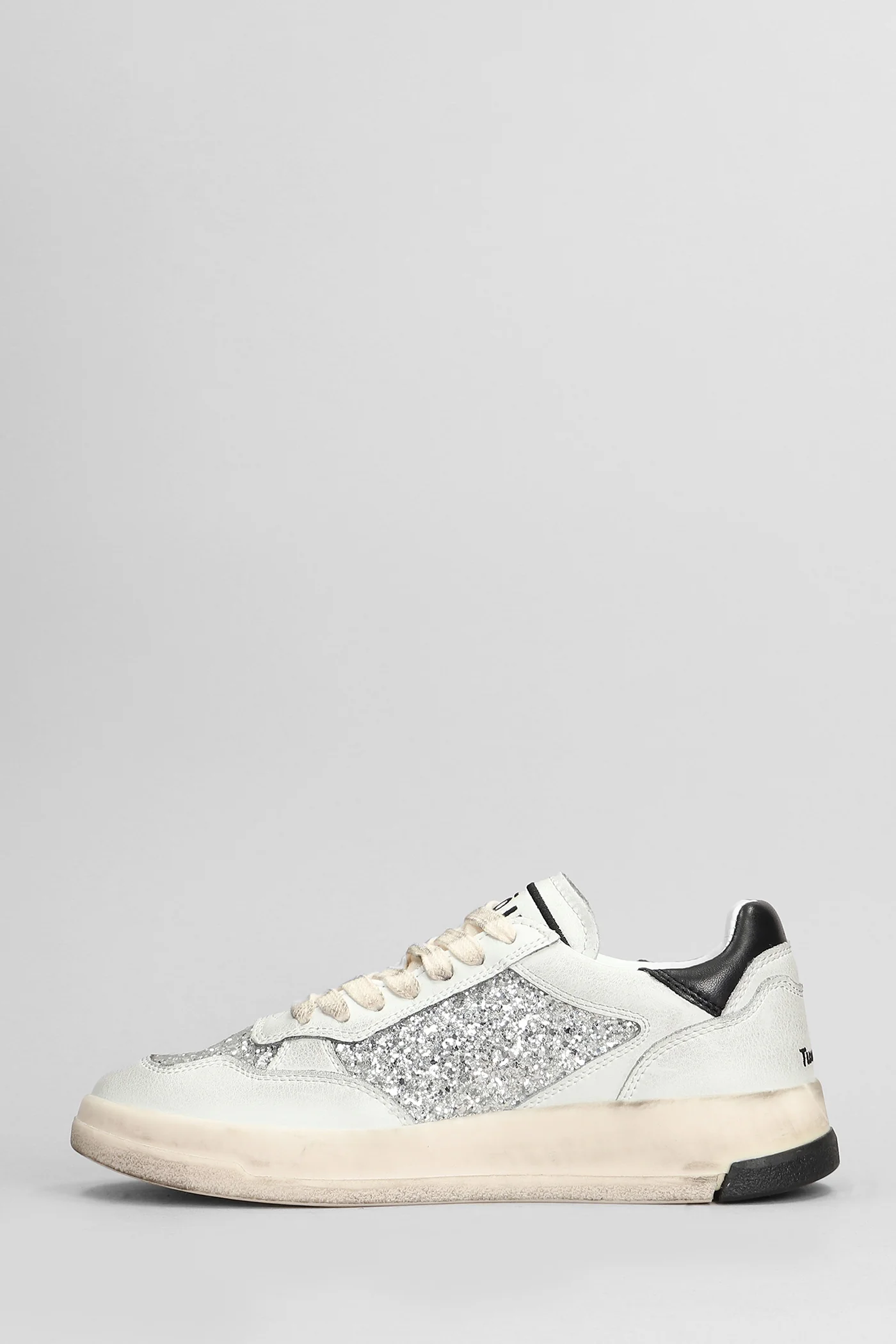 Tweener Sneakers in white leather - Image 3
