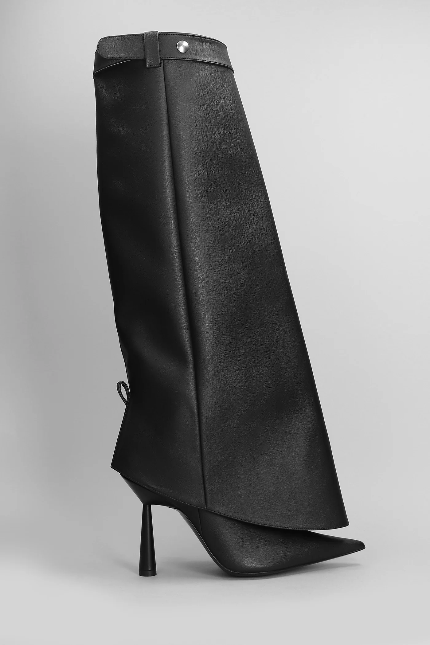 Florence High heels boots in black leather
