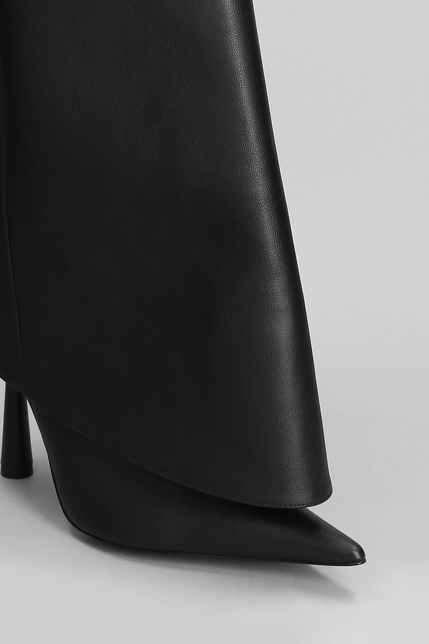 Florence High heels boots in black leather - Image 5