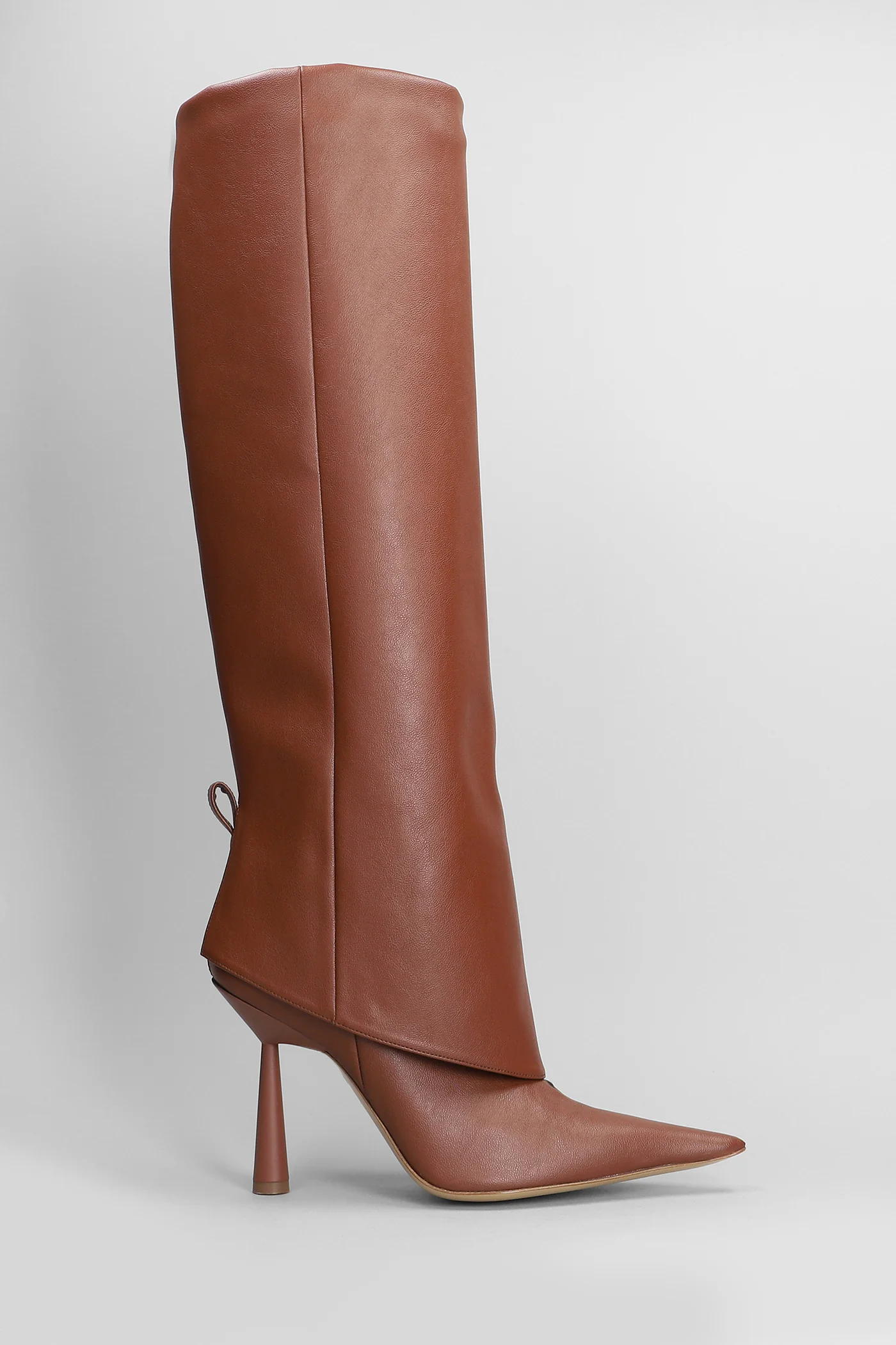 Ros 31 High heels boots in brown leather