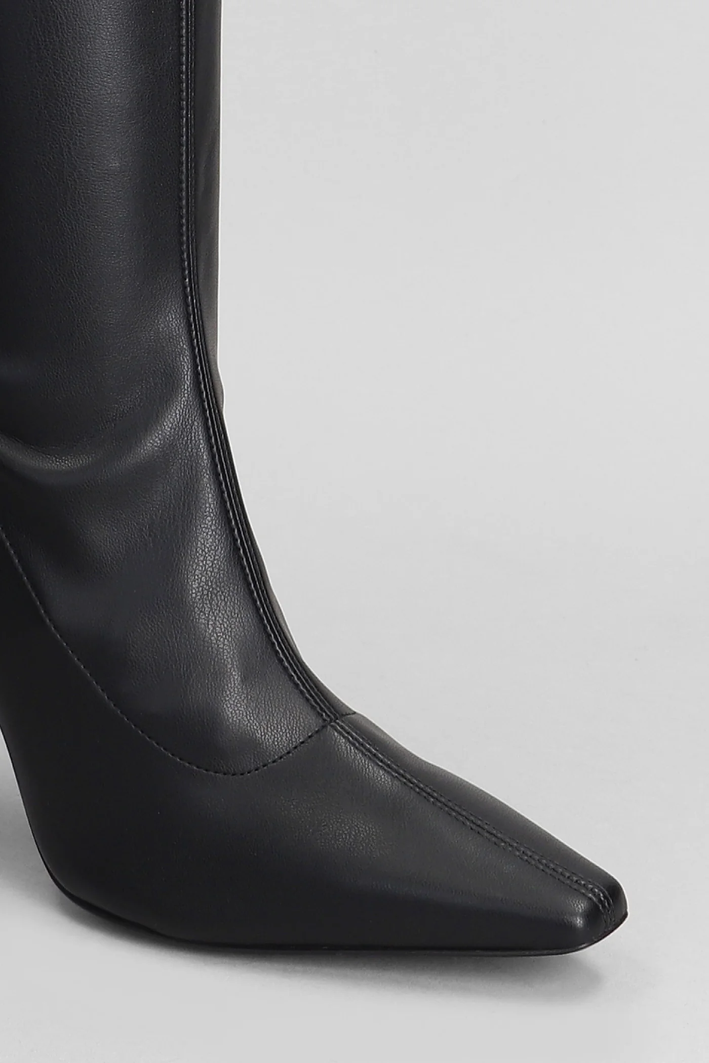 Ros 8 High heels boots in black leather - Image 5