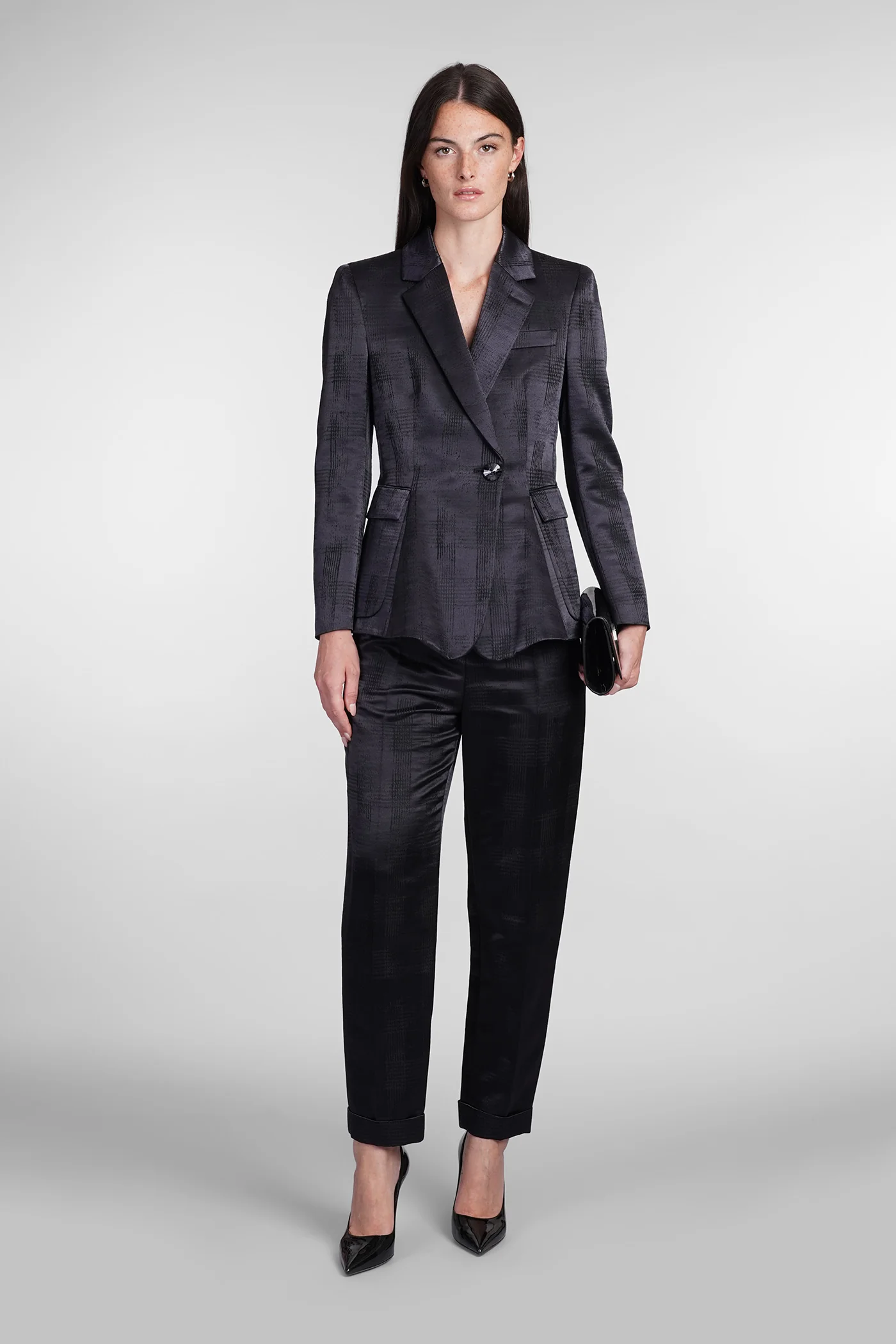 Blazer in blue wool - Image 2