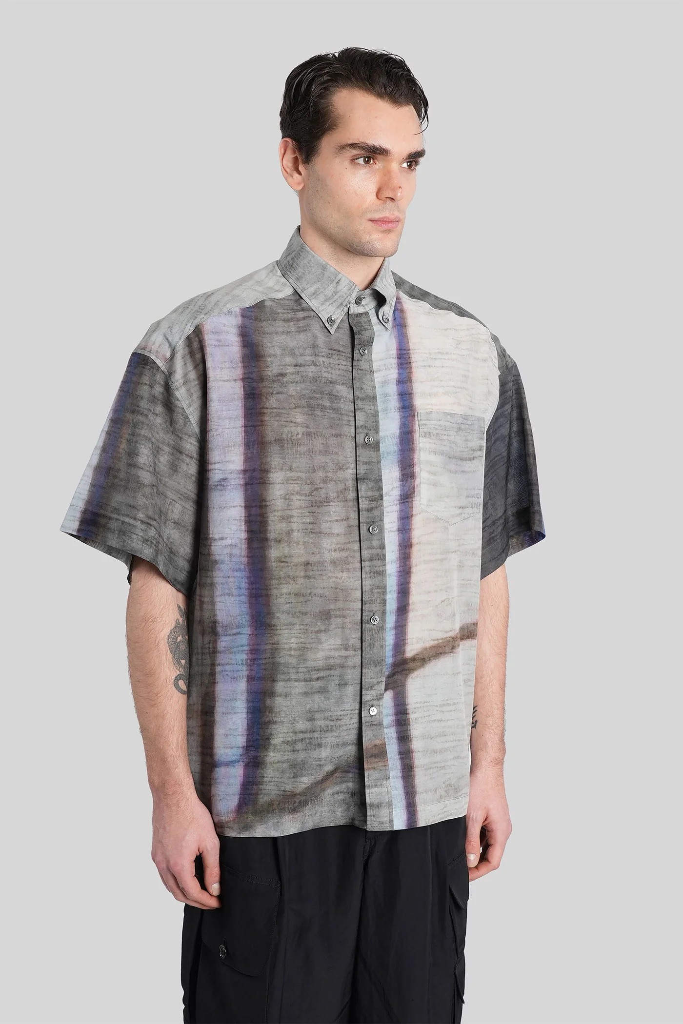 Shirt in multicolor cotton - Image 4