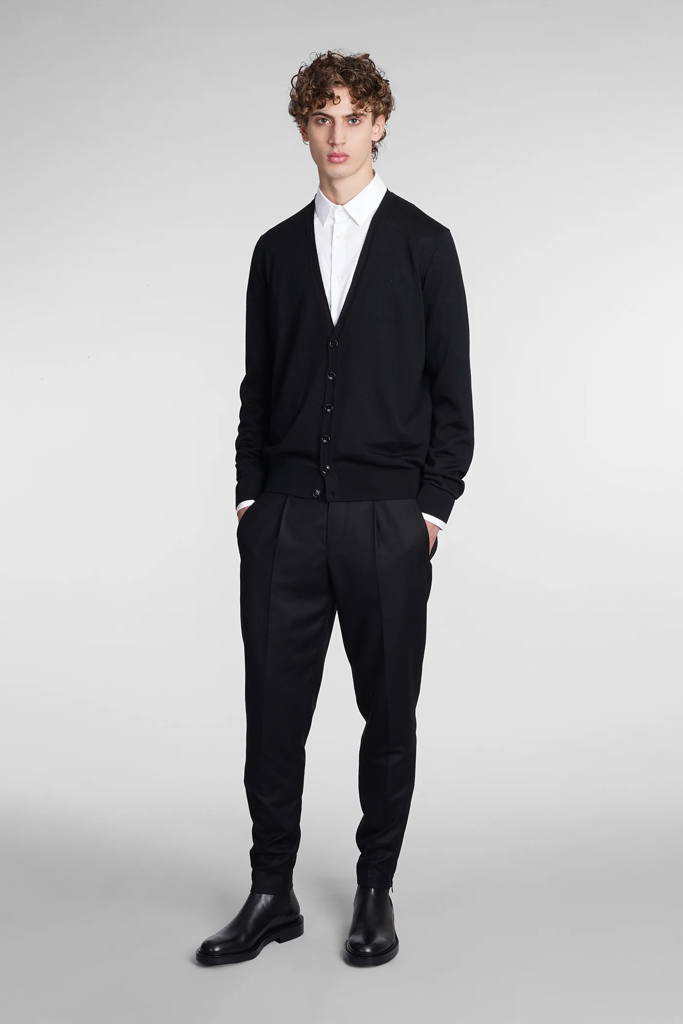 Shirt in white cotton - Image 2
