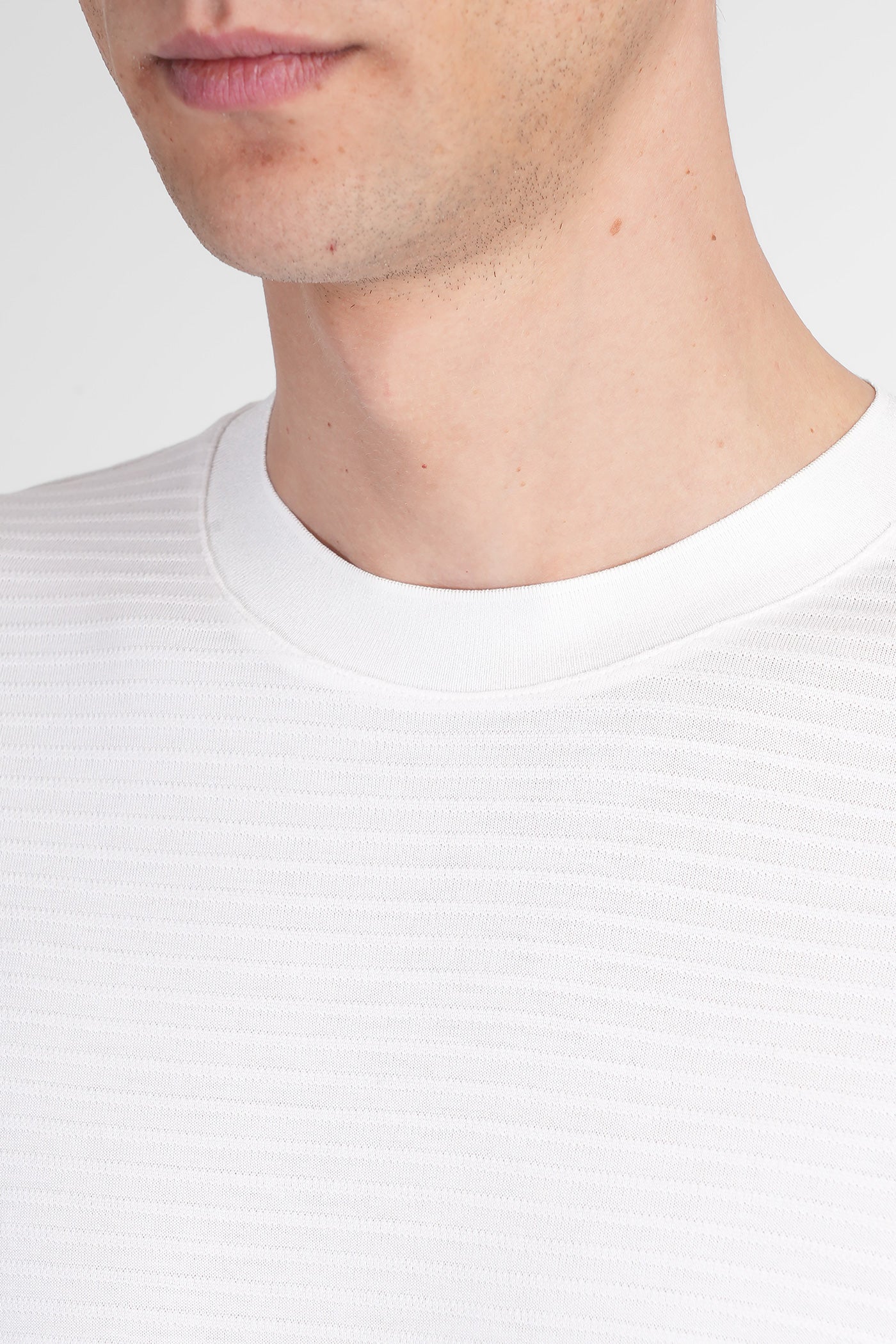 T-Shirt in beige viscose - Image 5