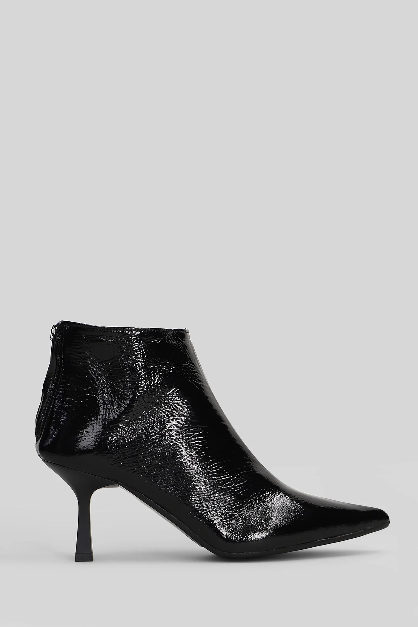 Amina High heels Ankle boots in black leather