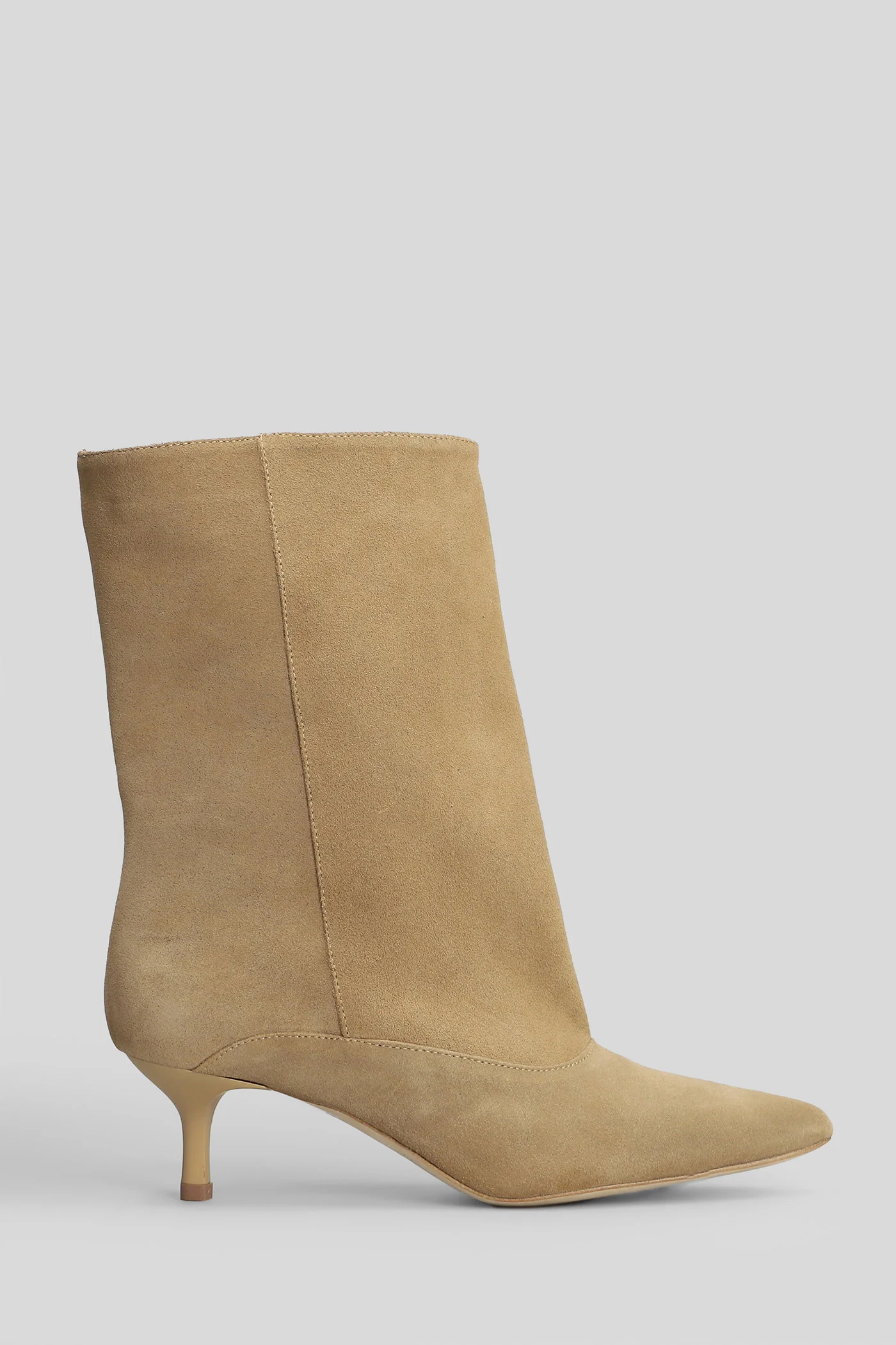 Dana High heels Ankle boots in beige suede