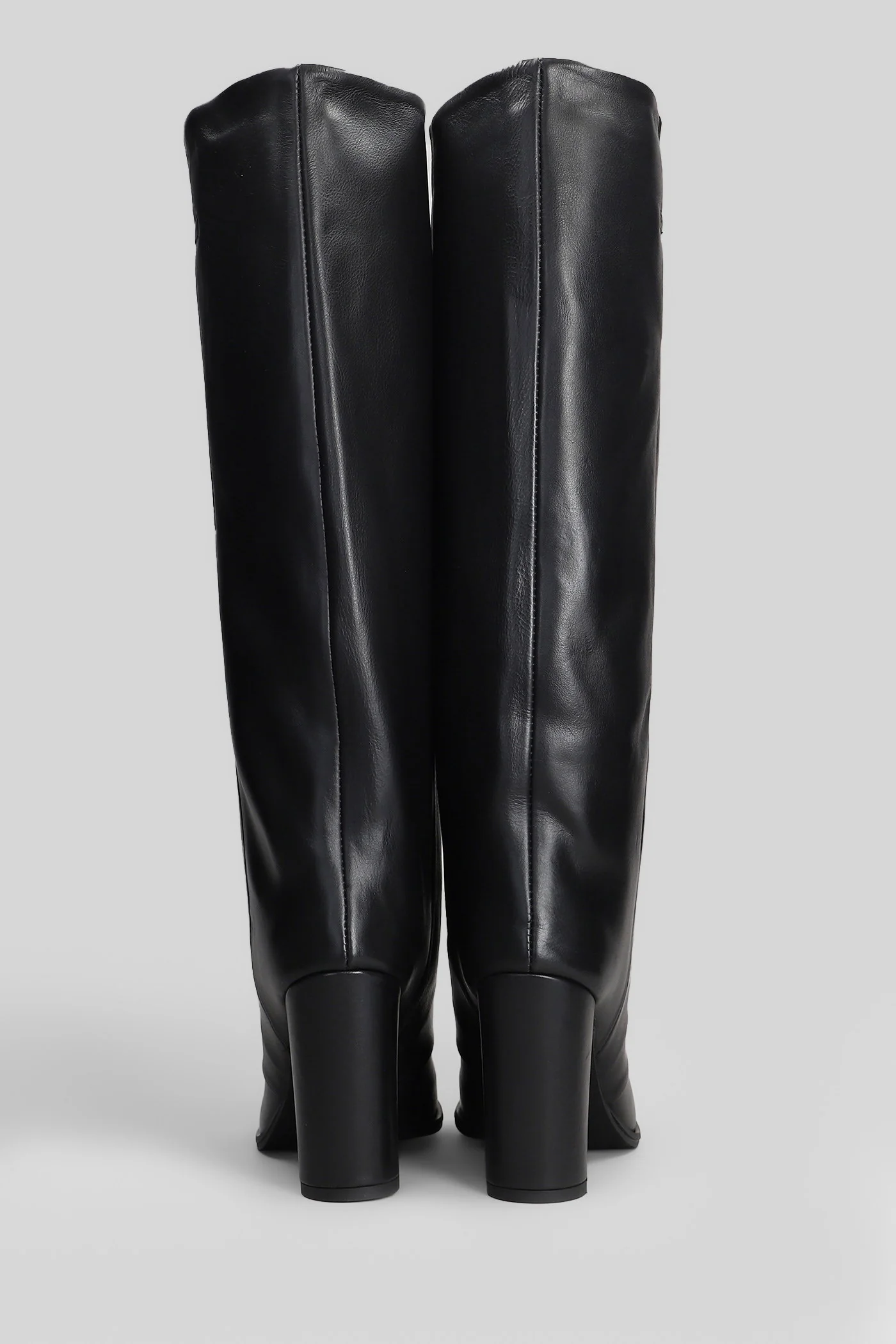 Dixi High heels boots in black leather - Image 4