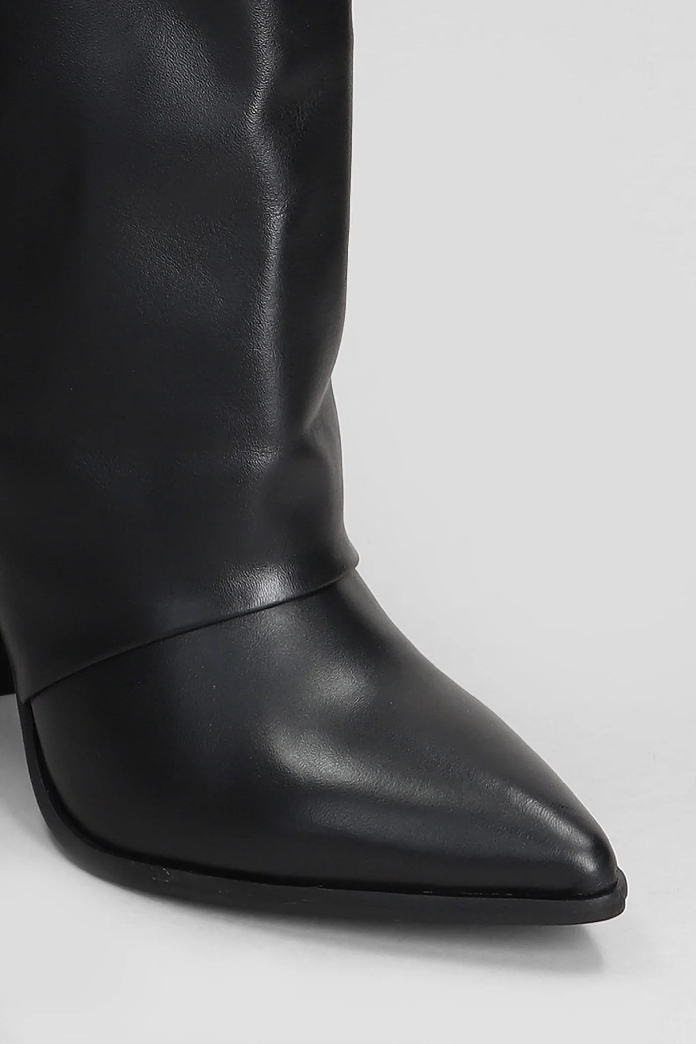 Dixi High heels boots in black leather - Image 35