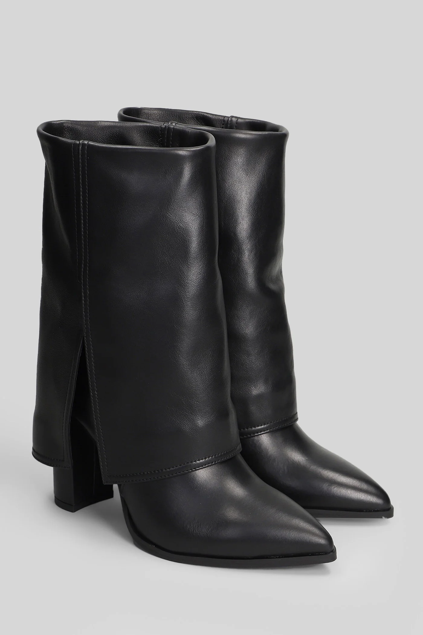 Ducie High heels Ankle boots in black leather - Image 2