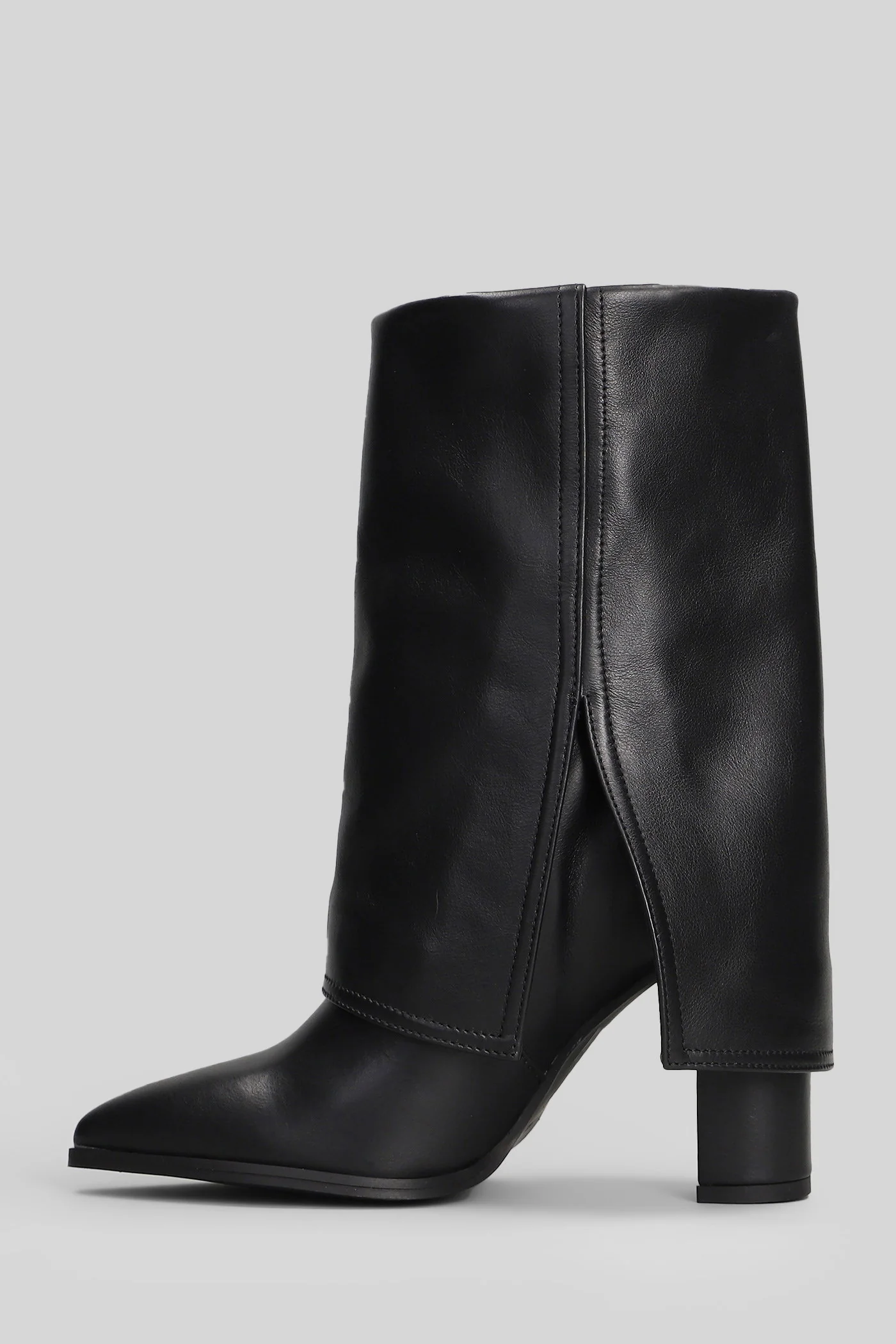 Ducie High heels Ankle boots in black leather - Image 3
