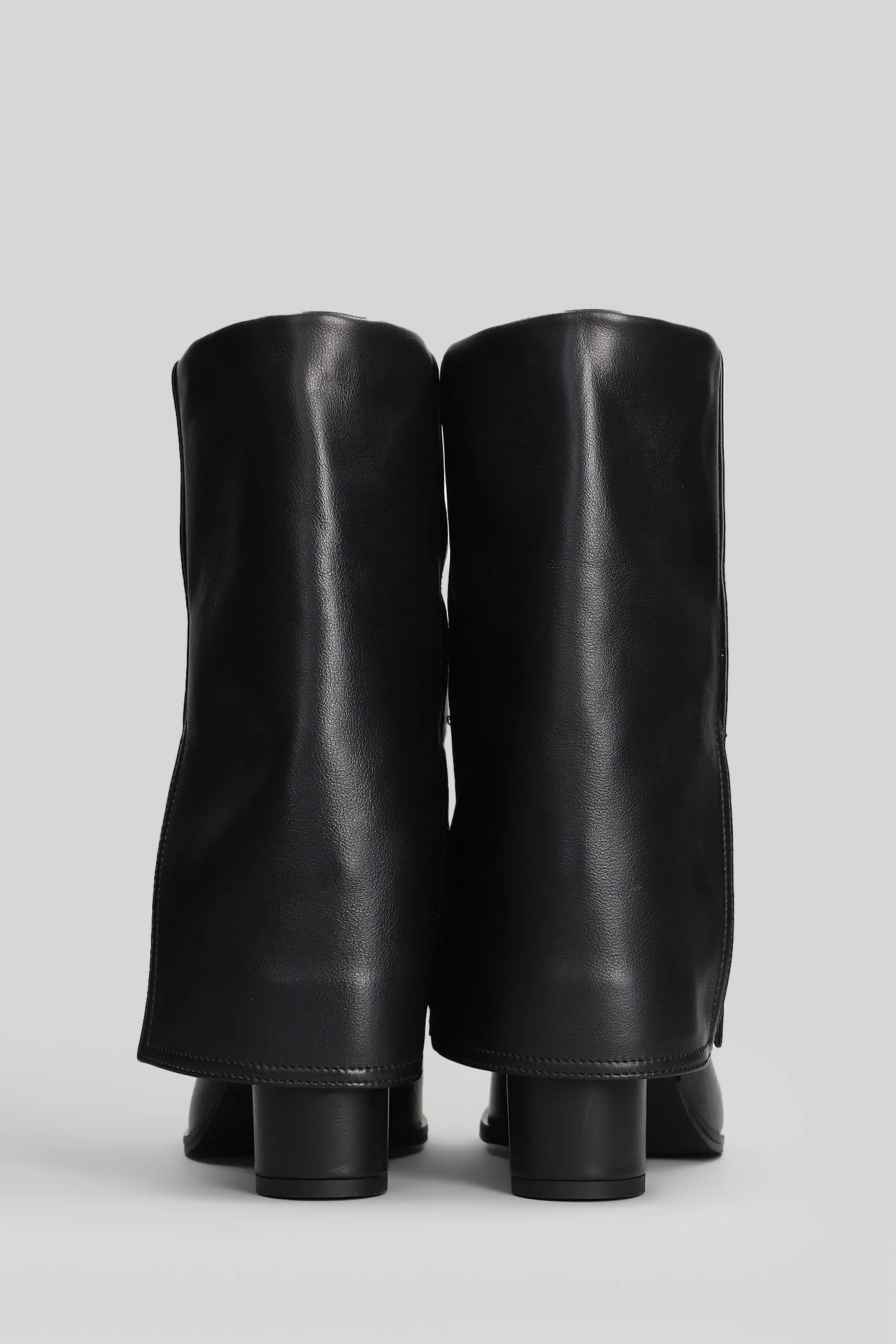 Ducie High heels Ankle boots in black leather - Image 4