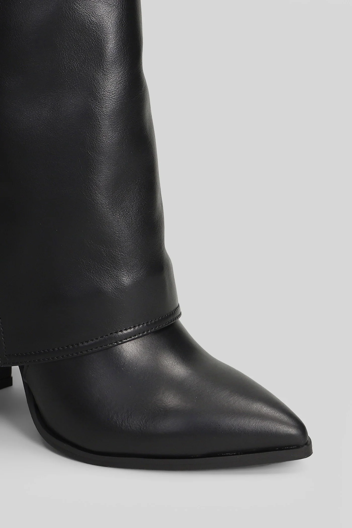 Ducie High heels Ankle boots in black leather - Image 5