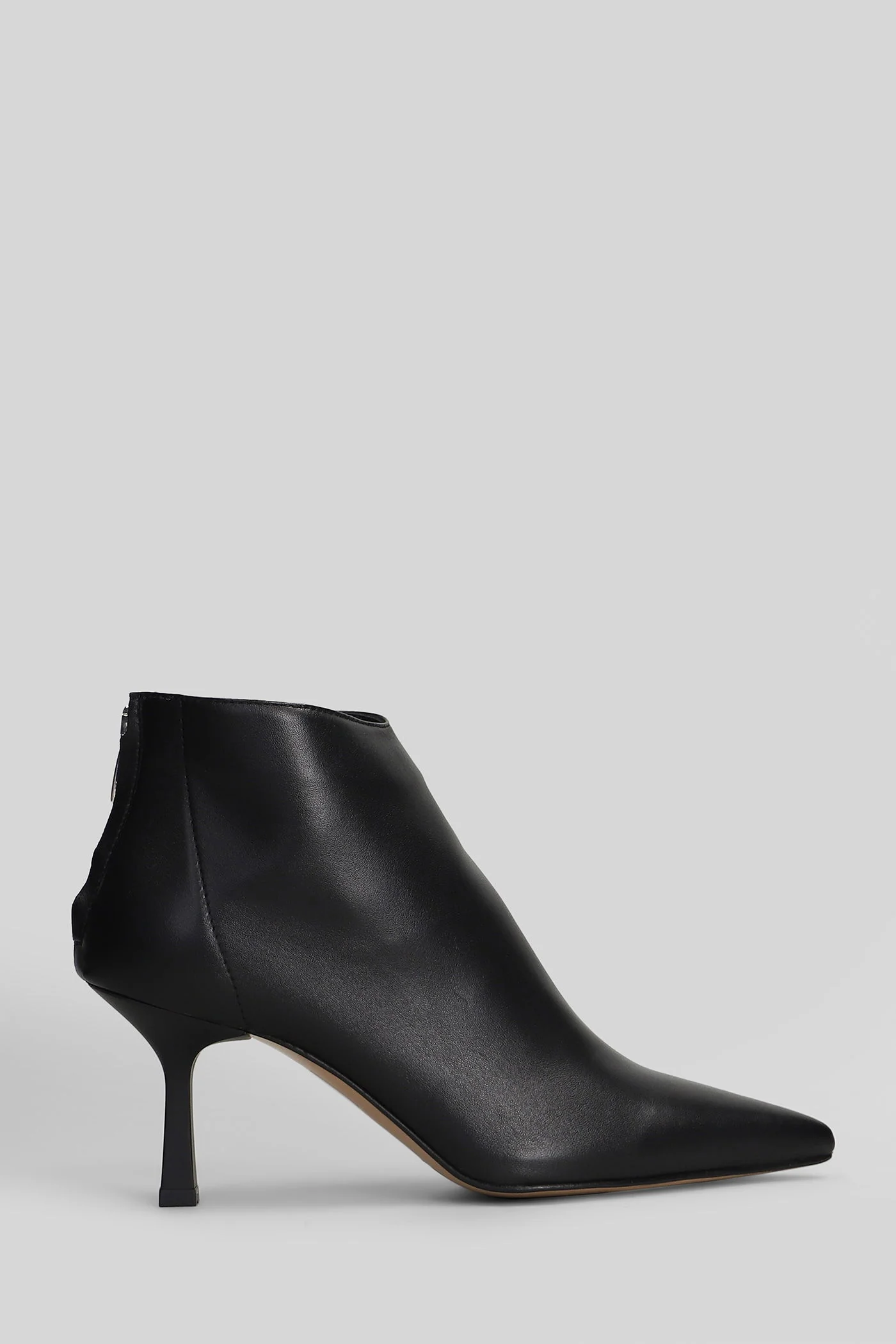 Elise High heels Ankle boots in black leather