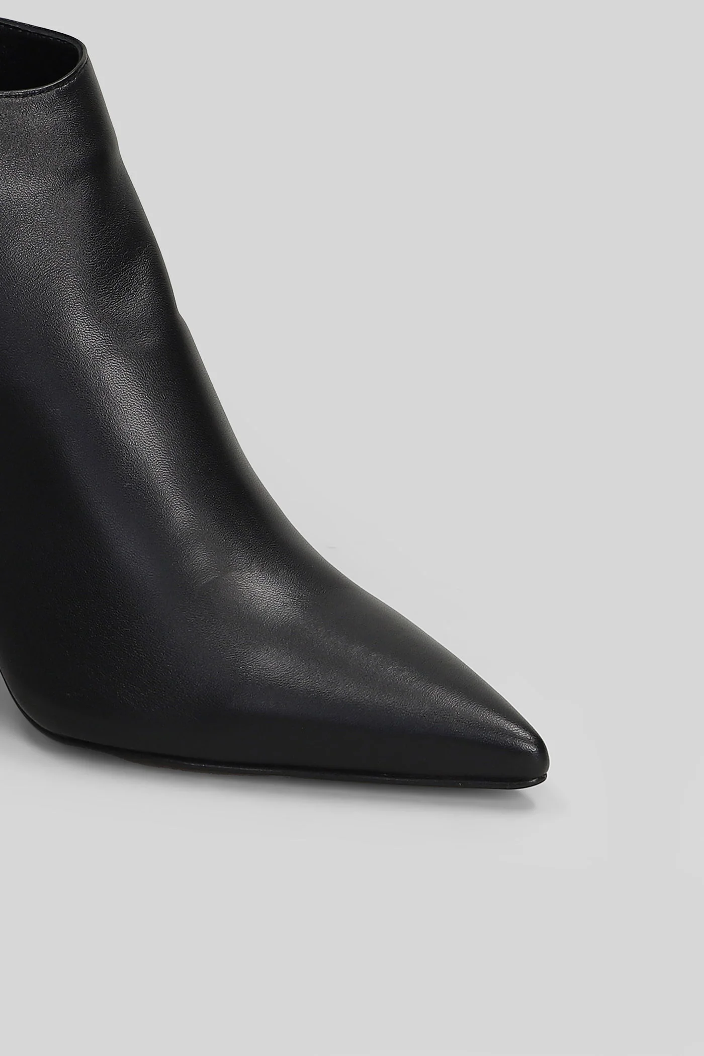 Elise High heels Ankle boots in black leather - Image 5