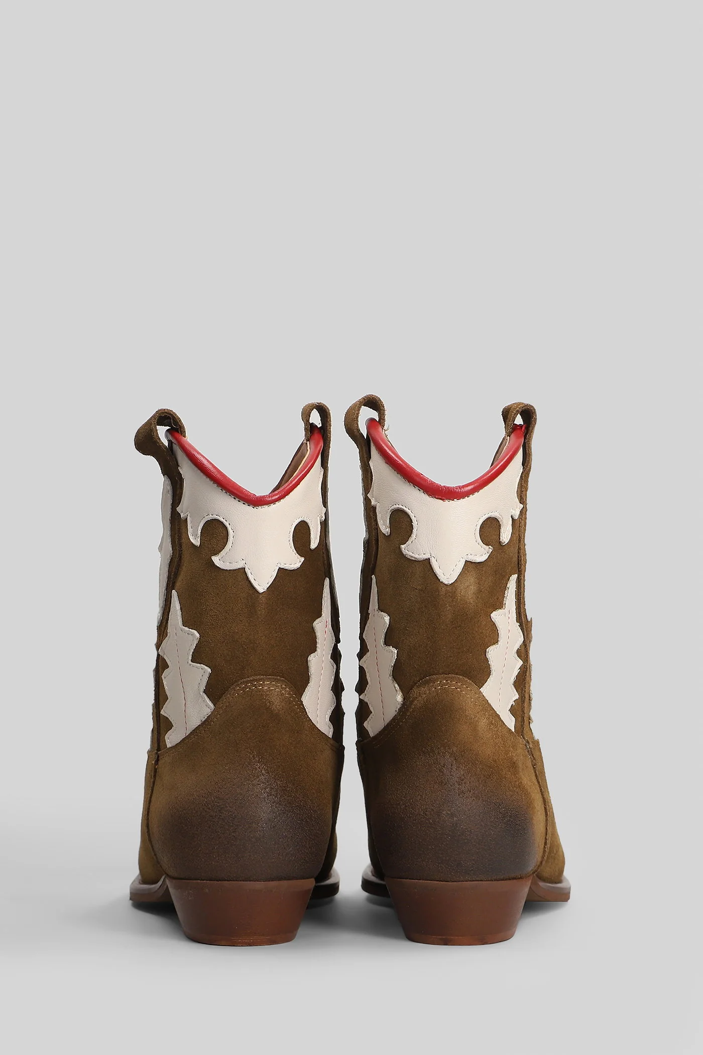 Guinea texan Ankle boots in brown suede - Image 4