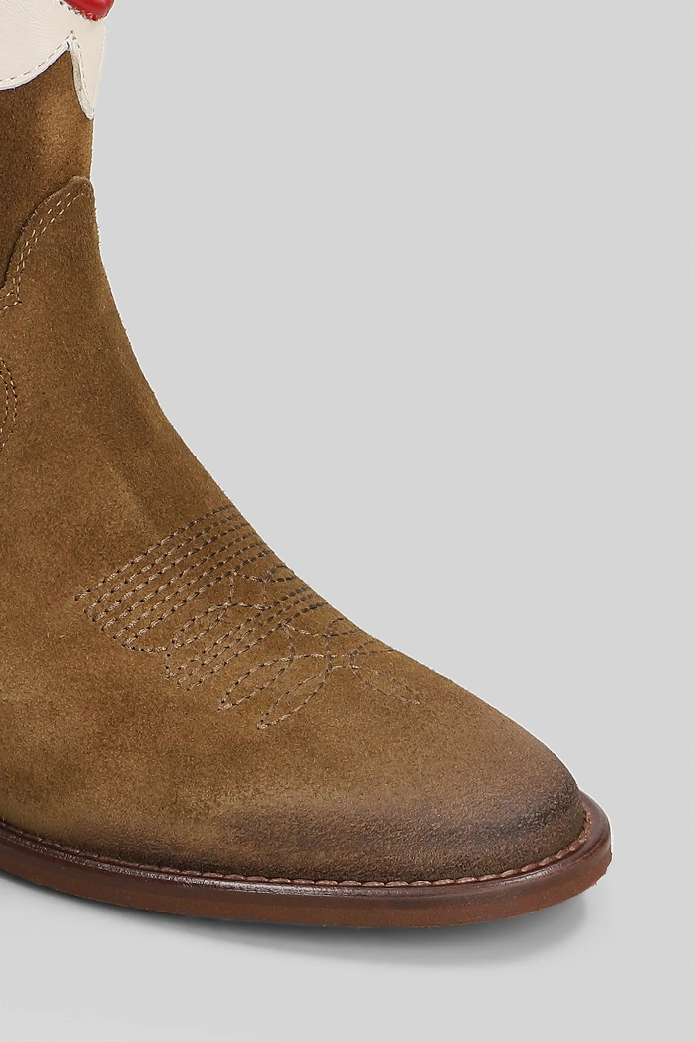 Guinea texan Ankle boots in brown suede - Image 5