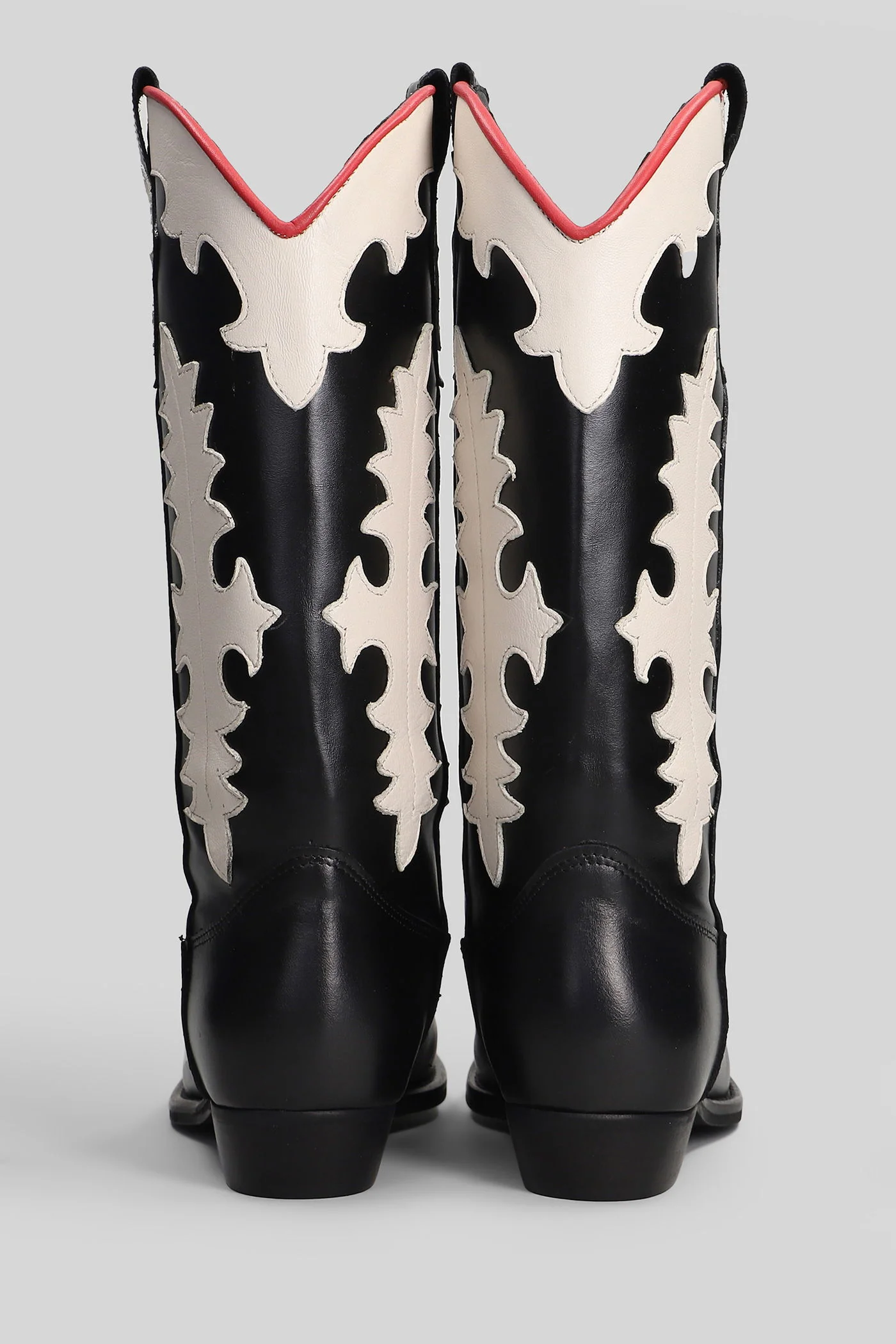 Kansas texan boots in black leather - Image 4