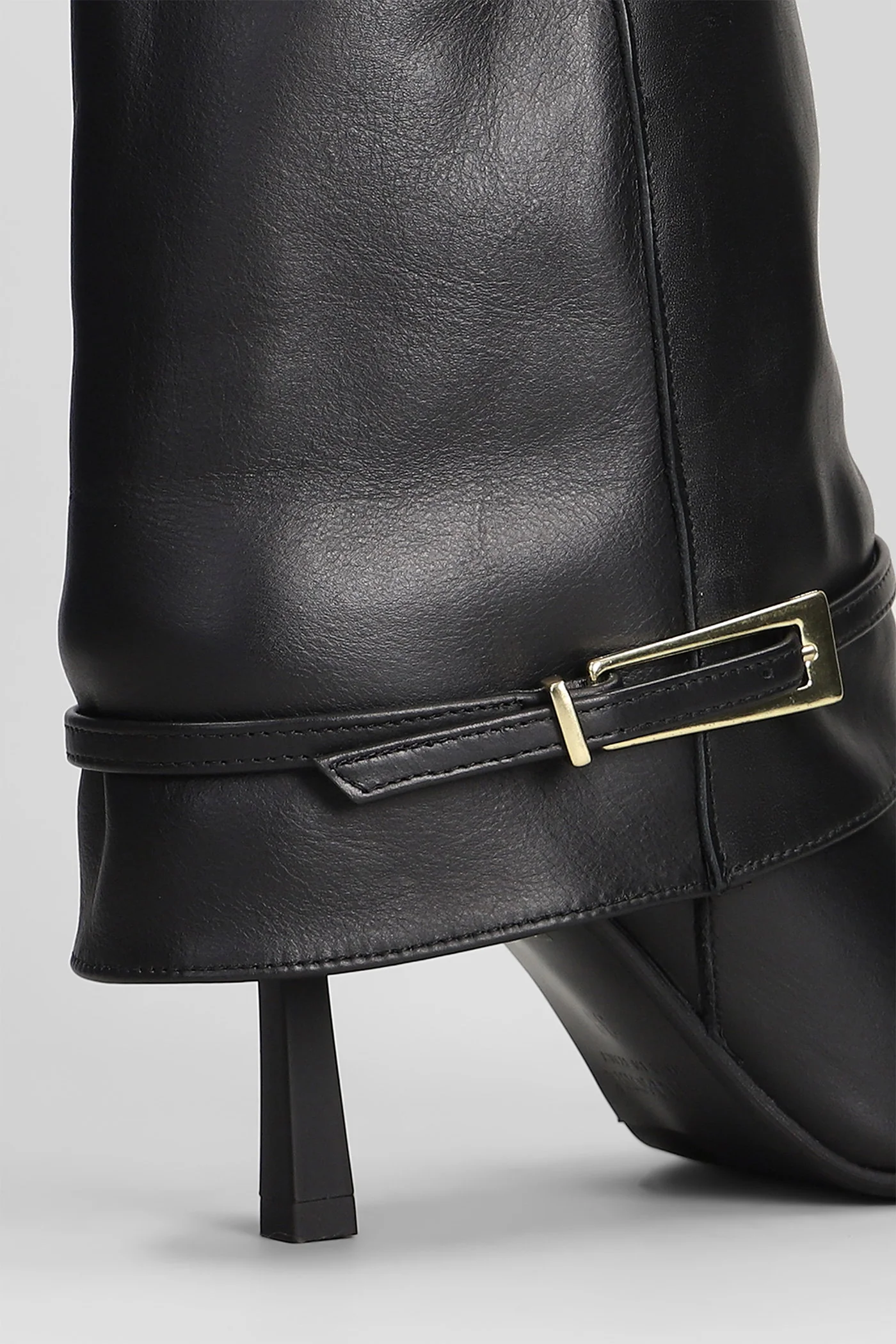 Karen High heels Ankle boots in black leather - Image 5