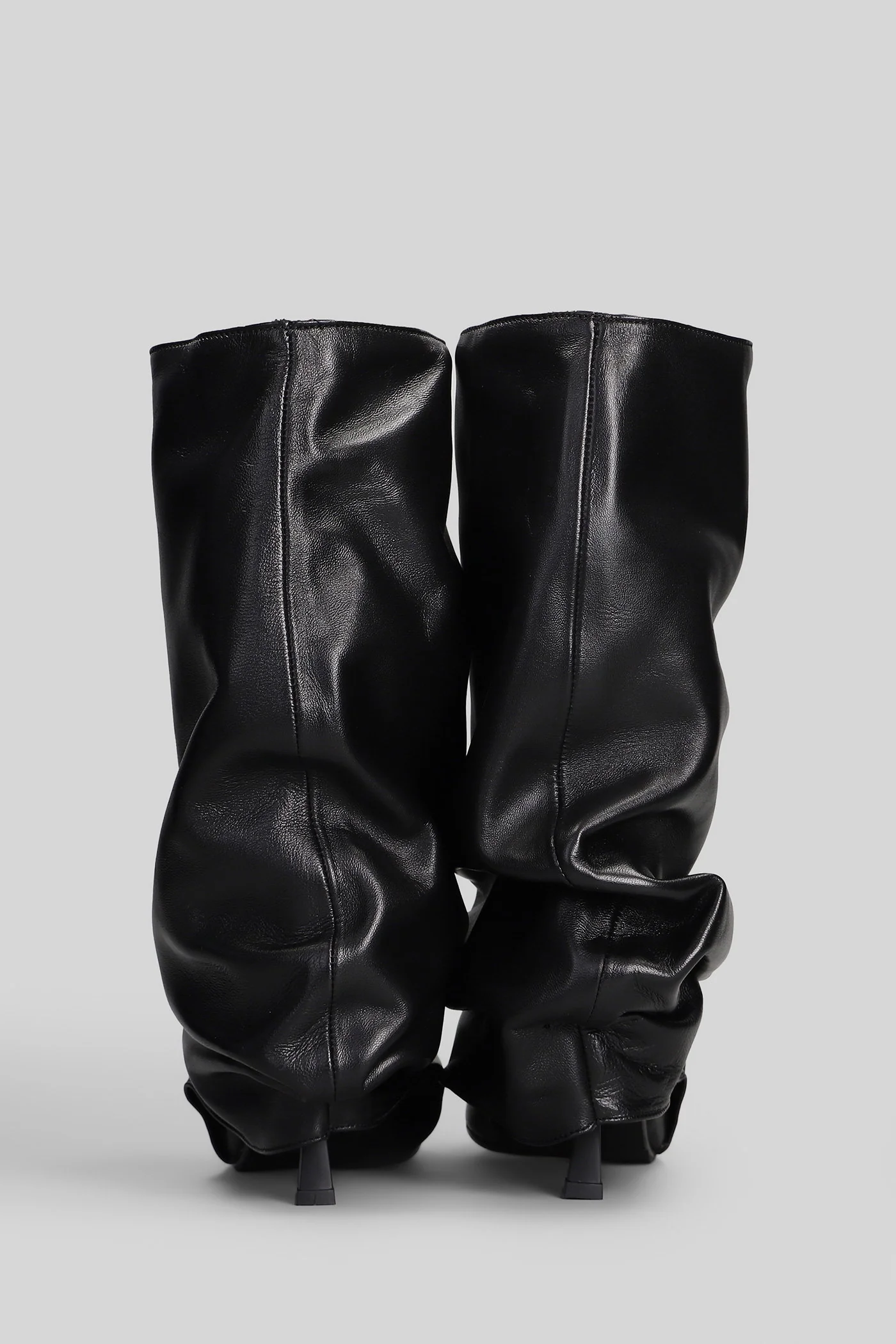 Karmel High heels Ankle boots in black leather - Image 4