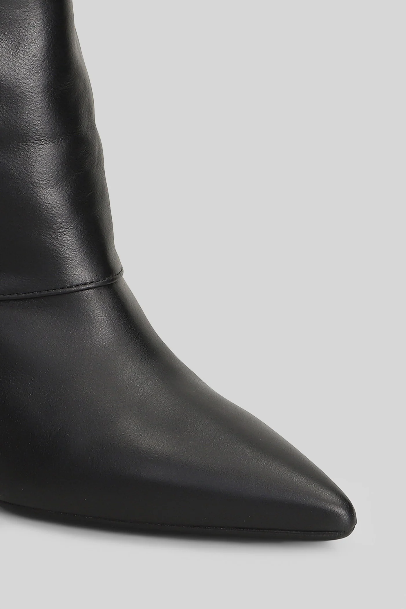 Marisol High heels Ankle boots in black leather - Image 5