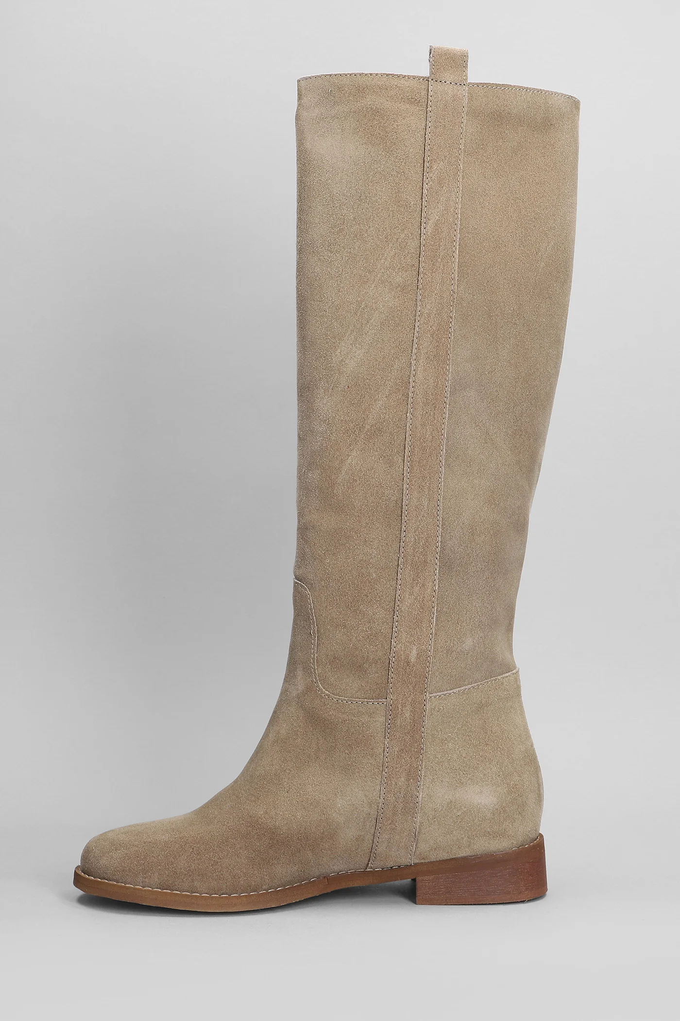 Masha in taupe suede - Image 3