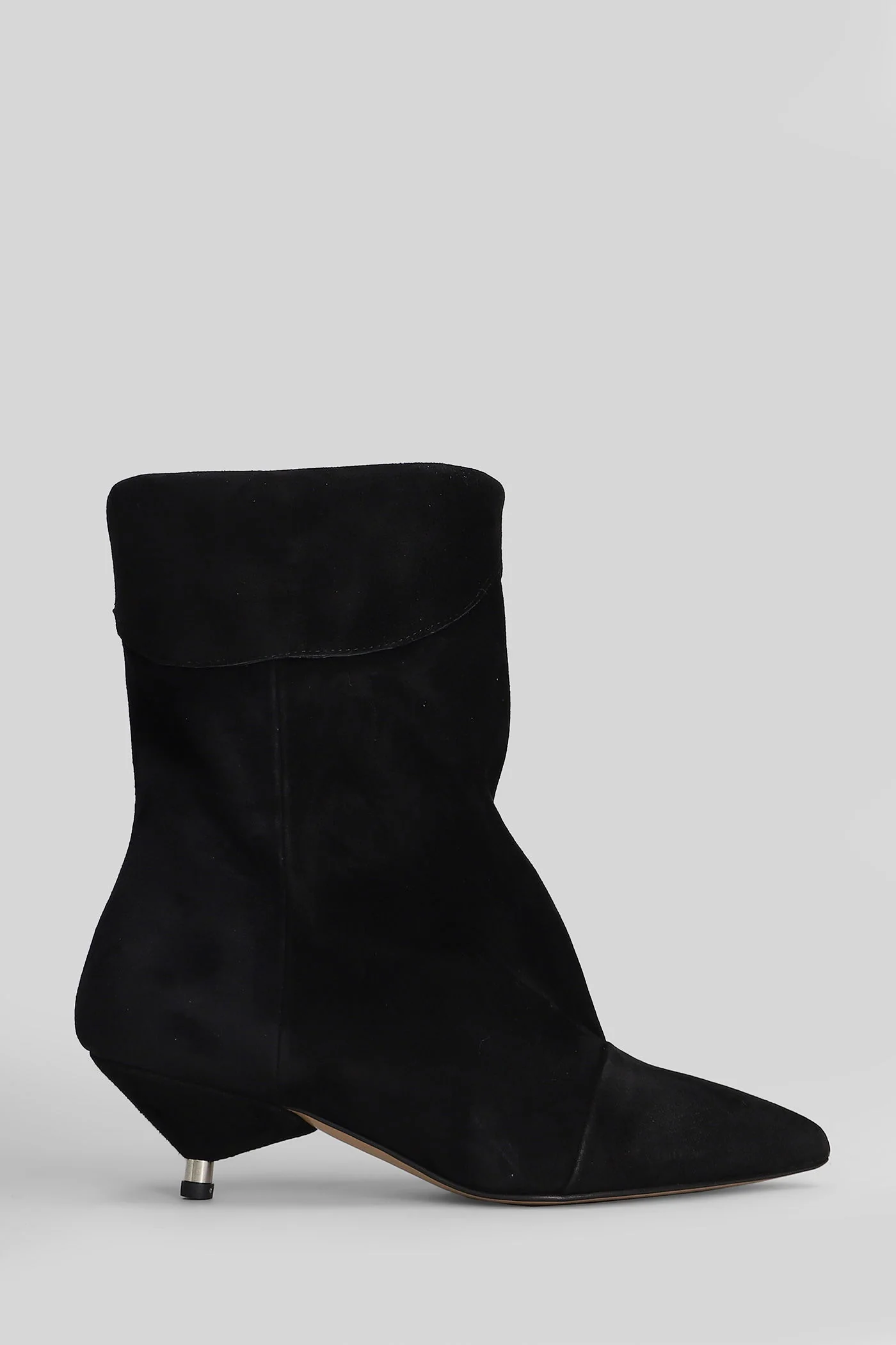Miriam low heels Ankle boots in black suede