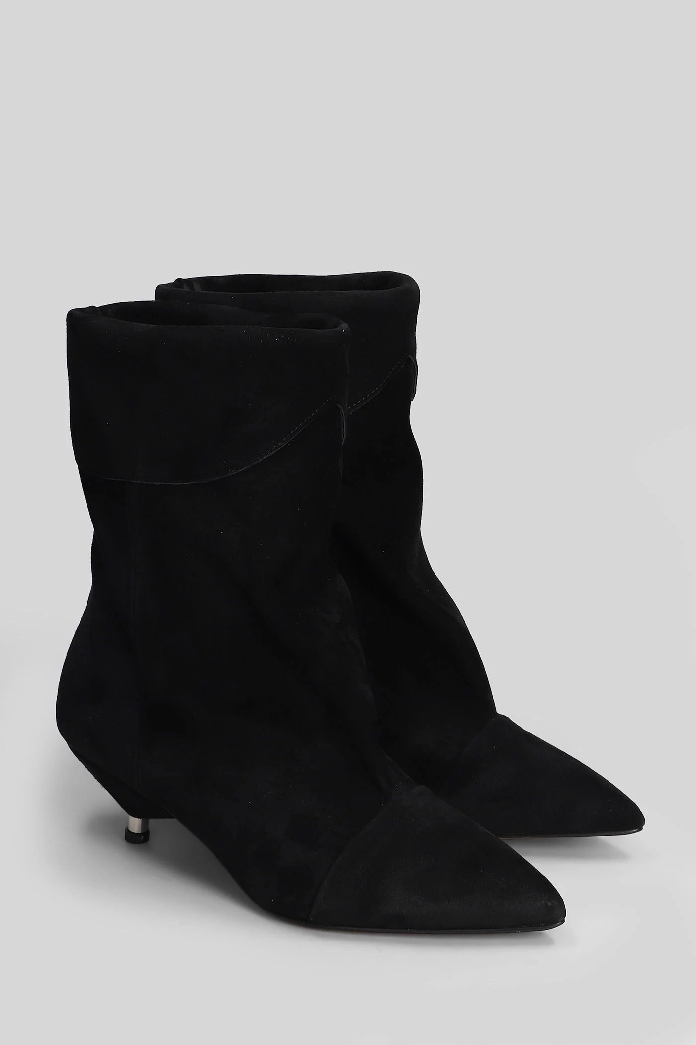 Miriam low heels Ankle boots in black suede - Image 2