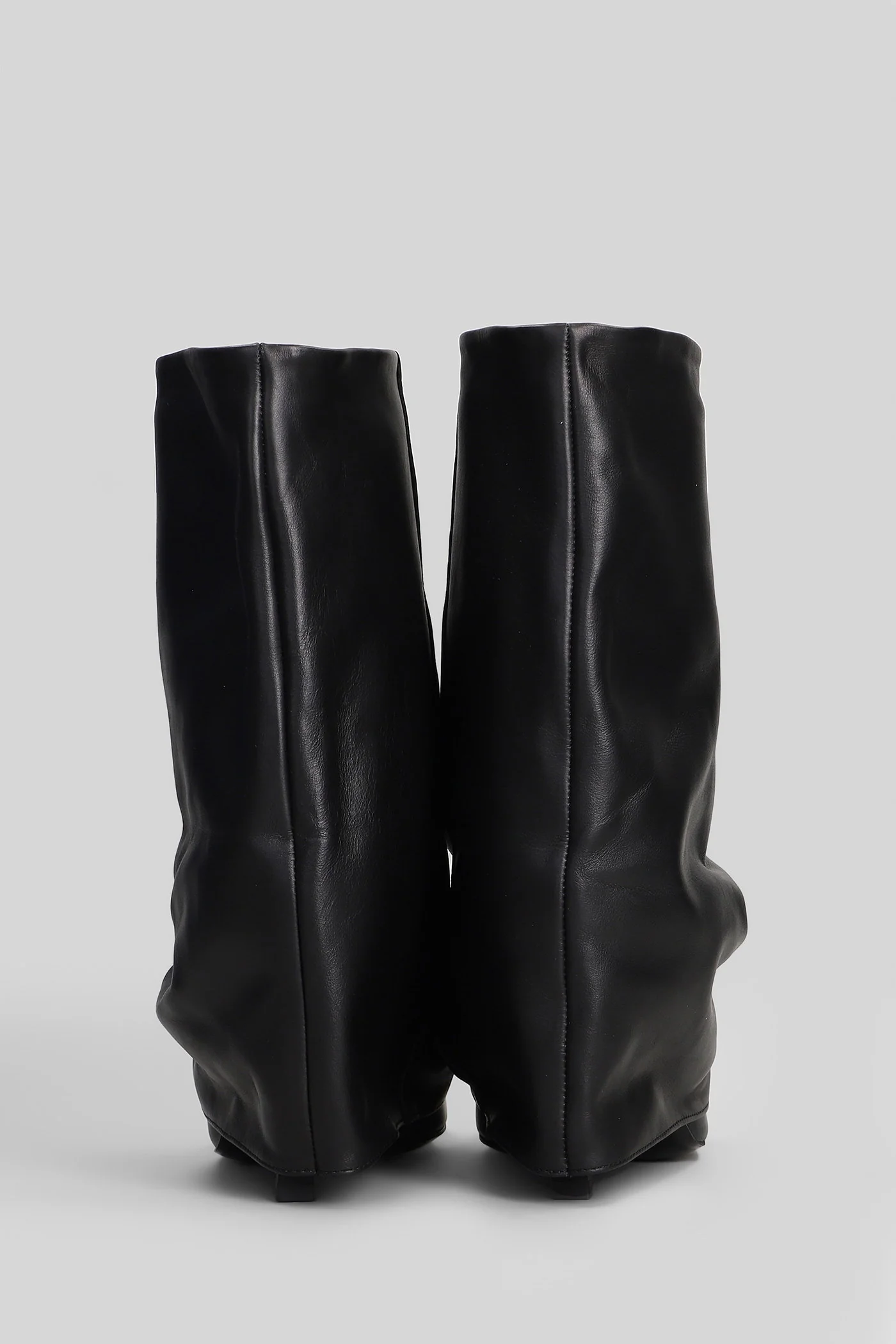 Samira High heels Ankle boots in black leather - Image 4