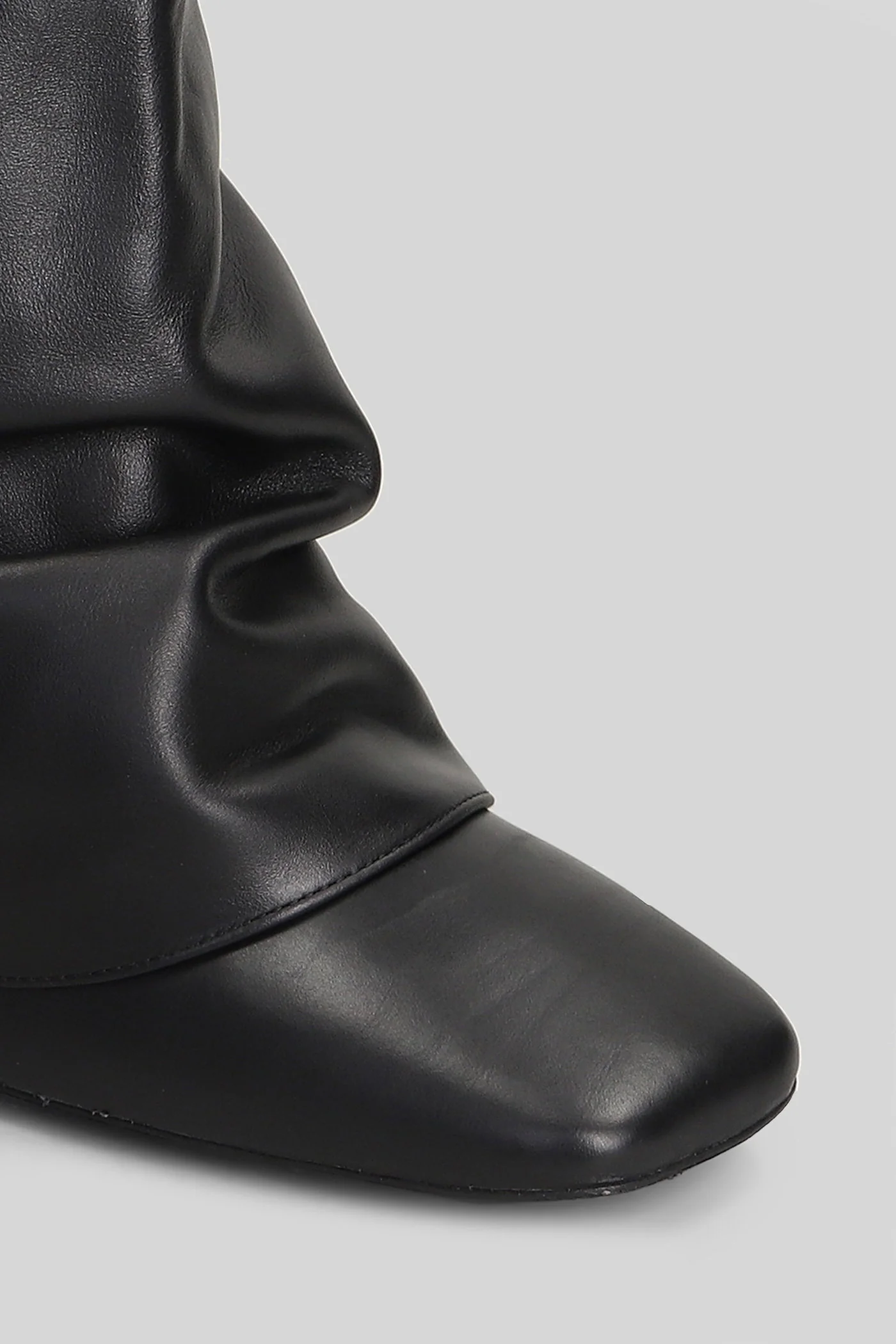 Samira High heels Ankle boots in black leather - Image 5