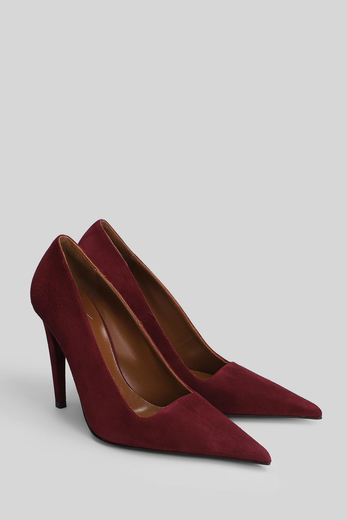 Desire pump 105 Sandals in bordeaux suede