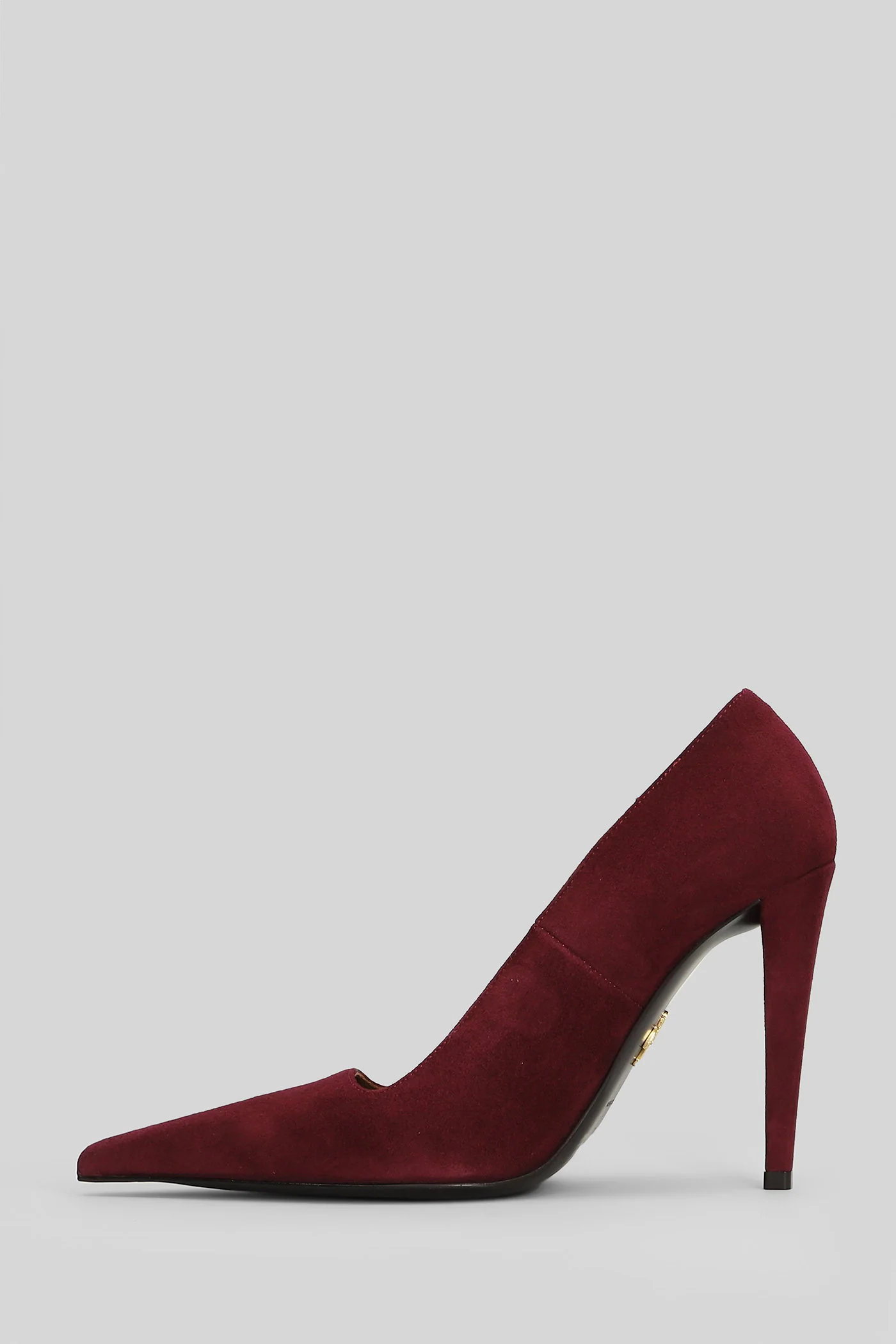 Desire pump 105 Sandals in bordeaux suede - Image 2