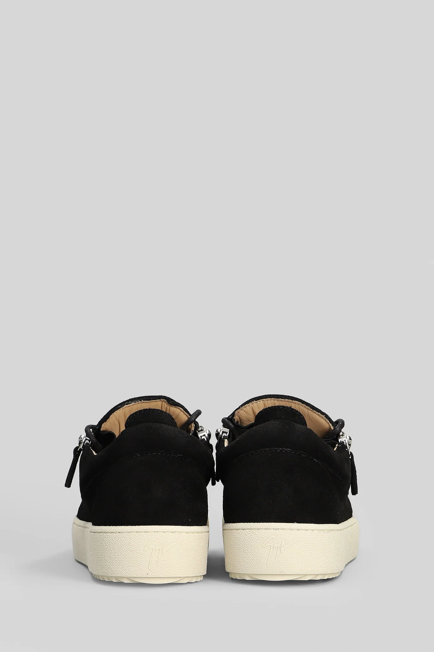 Frankie Sneakers in black suede - Image 4