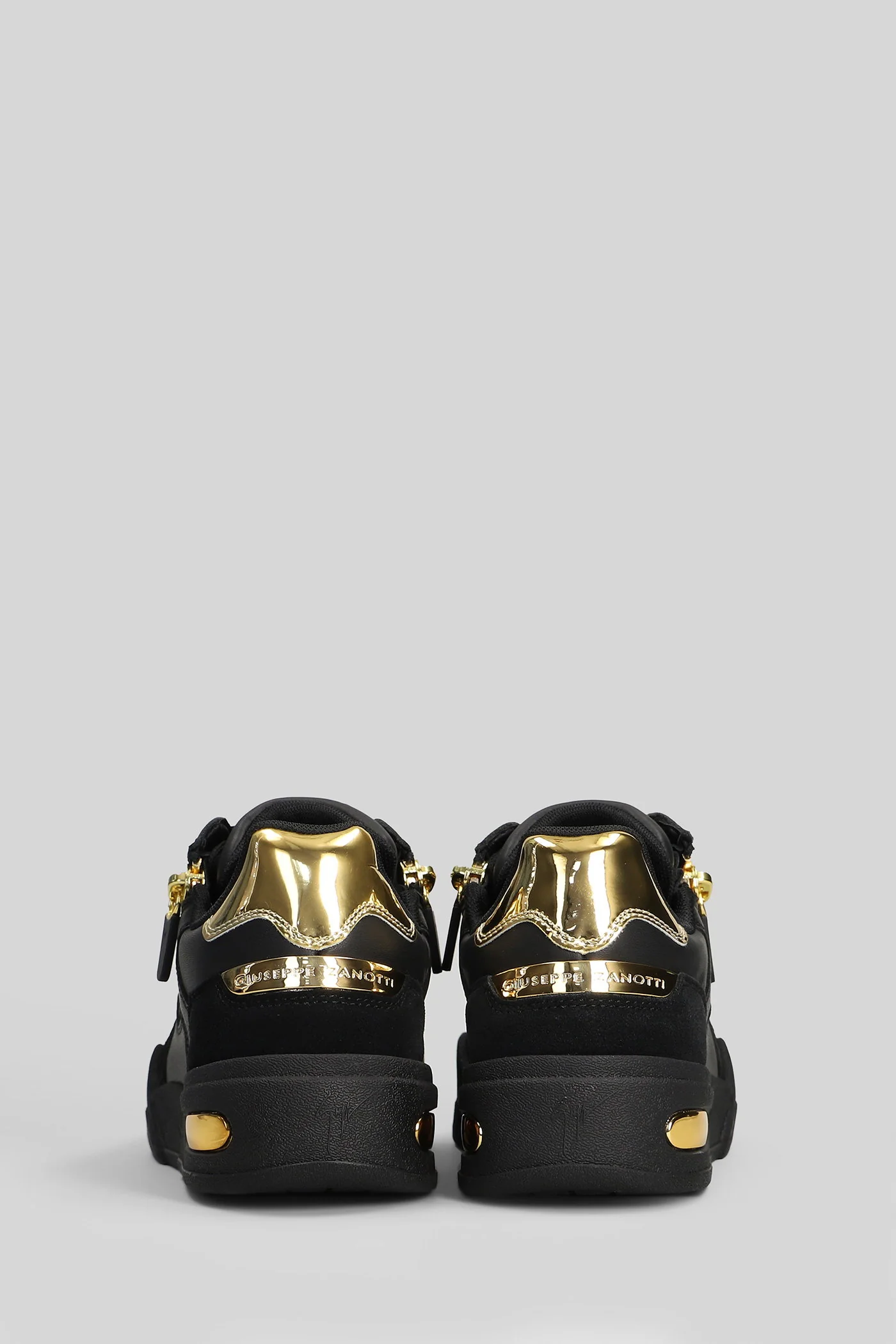 Ghost Sneakers in black suede and leather - Image 4