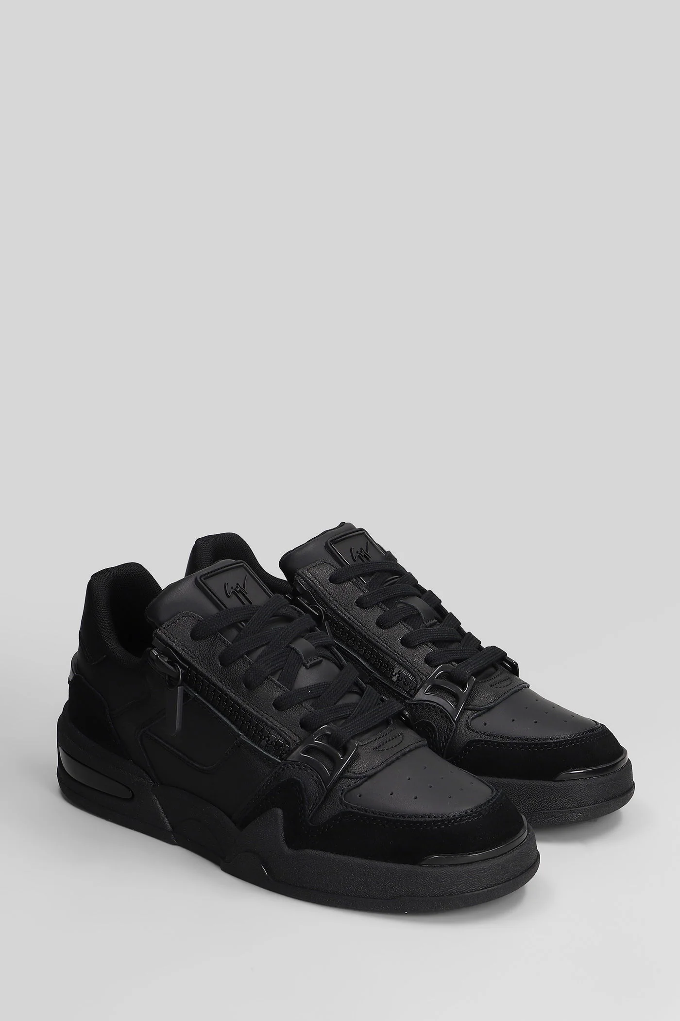 Gz-ghost Sneakers in black suede and leather - Image 2