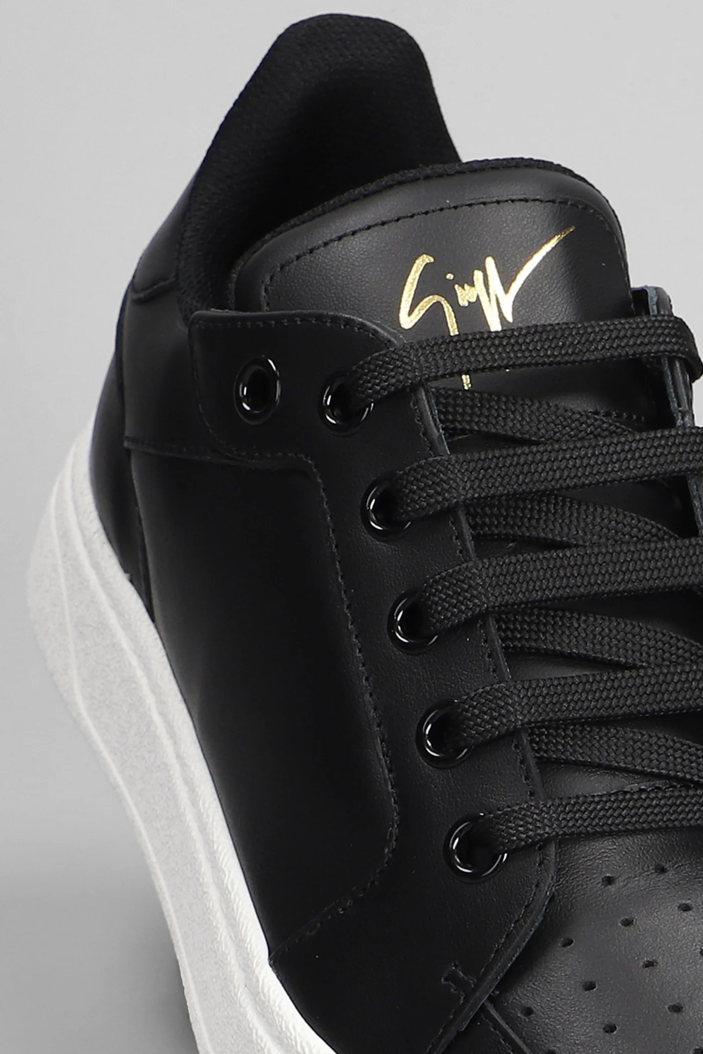 Gz94 Sneakers in black leather - Image 5