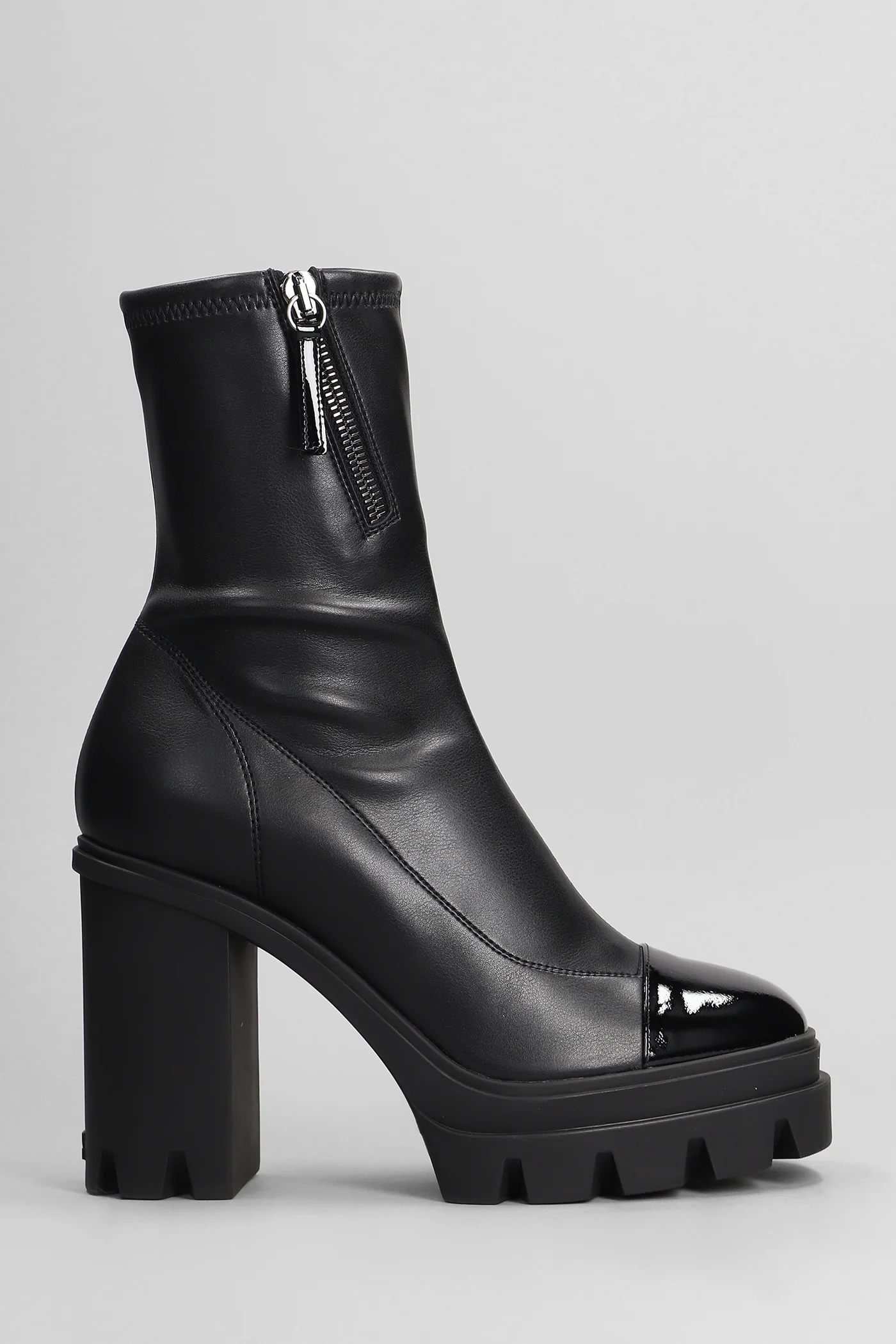 Kokebi High heels Ankle boots in black leather