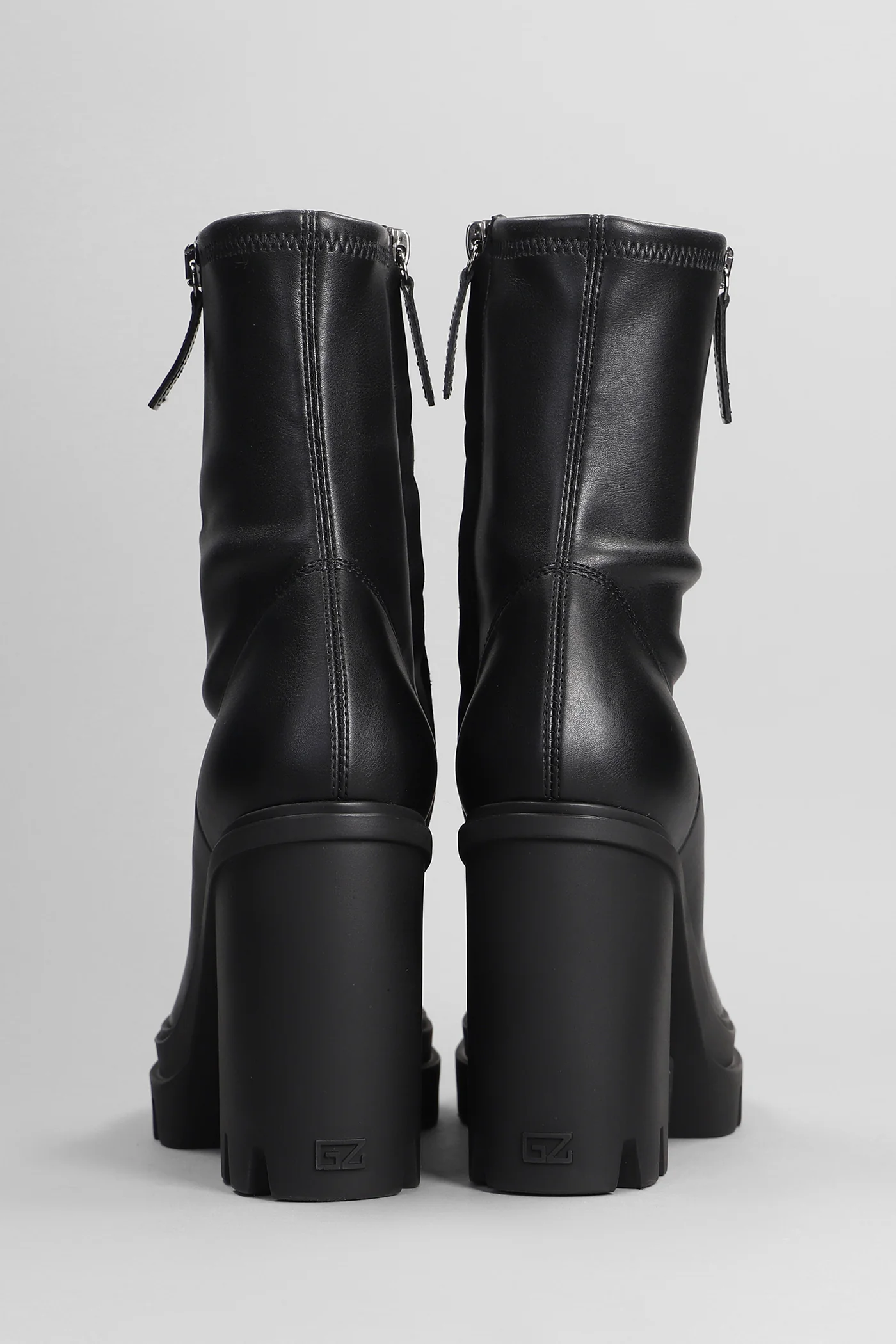 Kokebi High heels Ankle boots in black leather - Image 4
