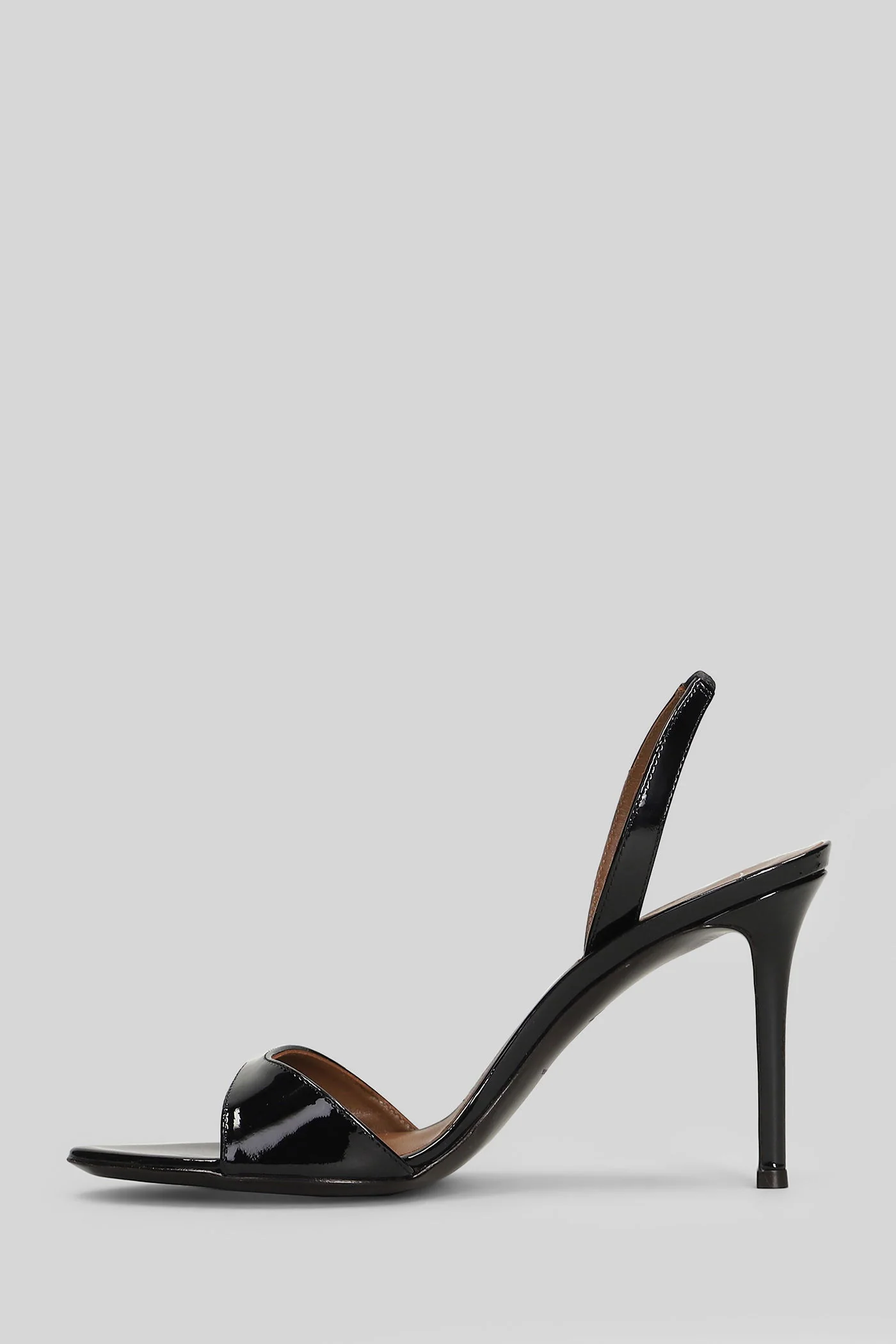 Lilibeth 90 Sandals in black patent leather - Image 3