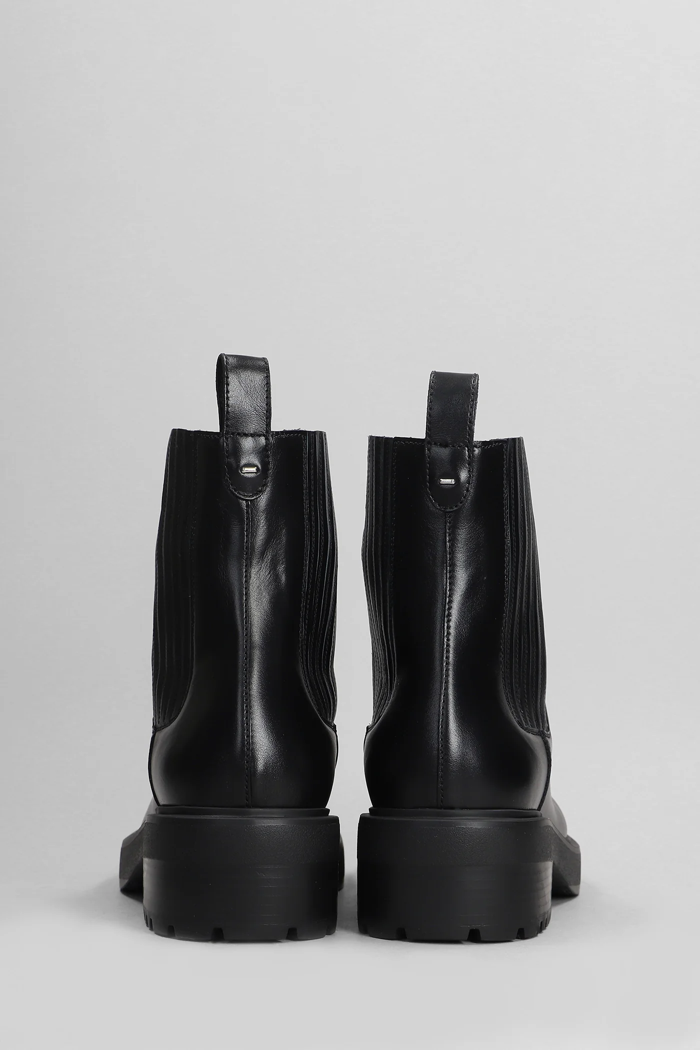 Peyen Ankle boots in black leather - Image 4