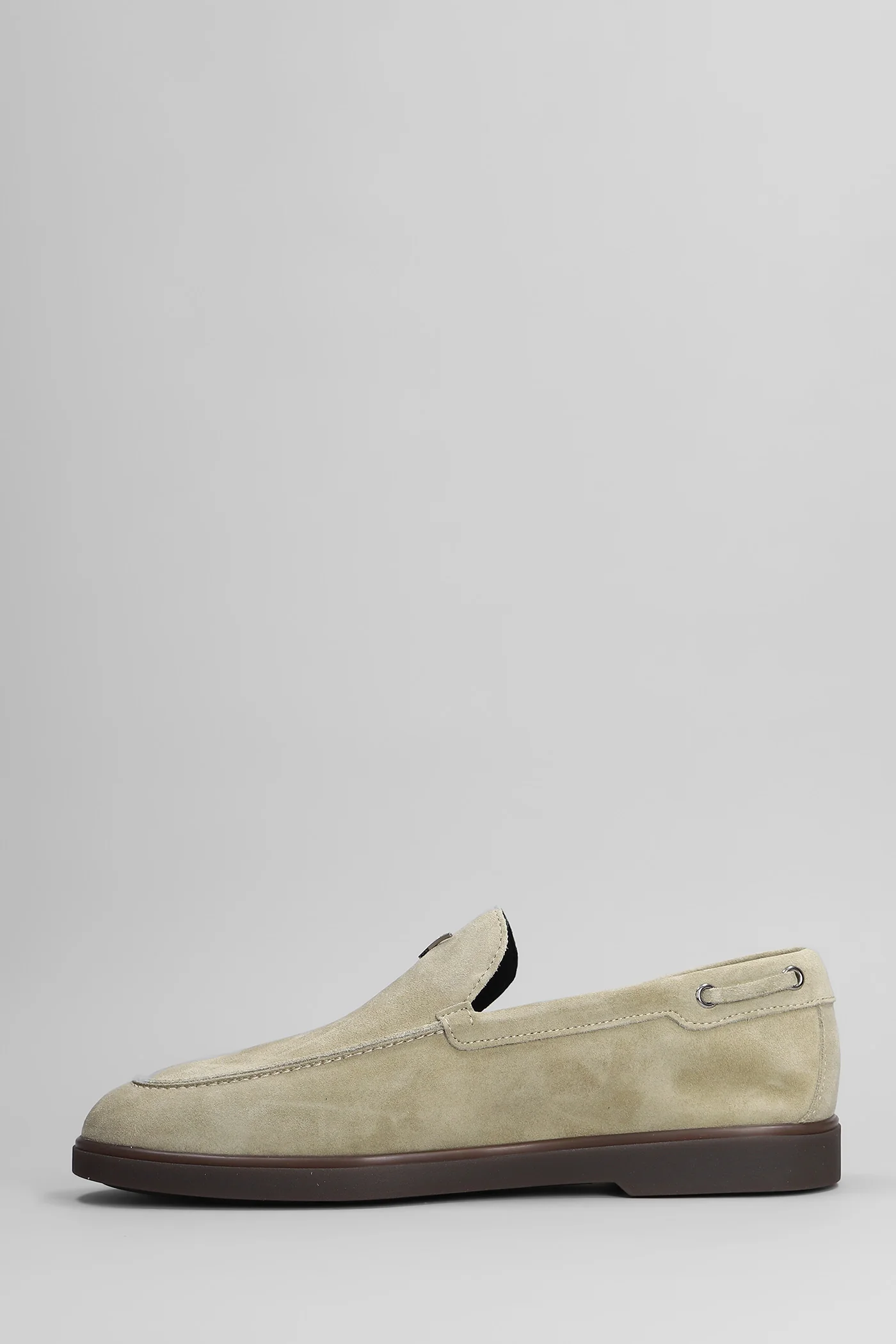 The maui Loafers in taupe suede - Image 3