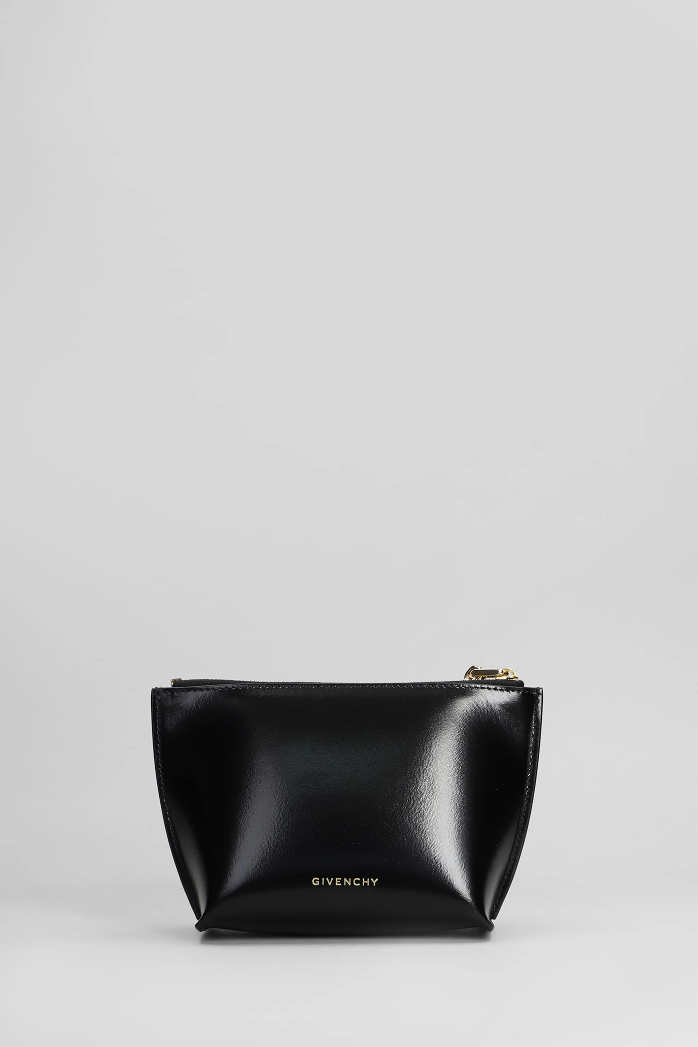 4g liquid pouch s Clutch in black leather - Image 3