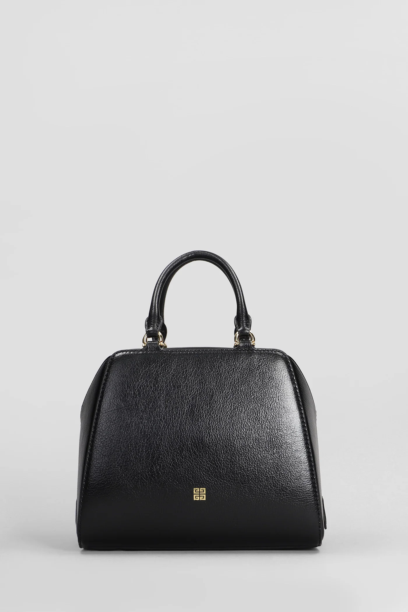 Antigona cube mini Hand bag in black leather - Image 3
