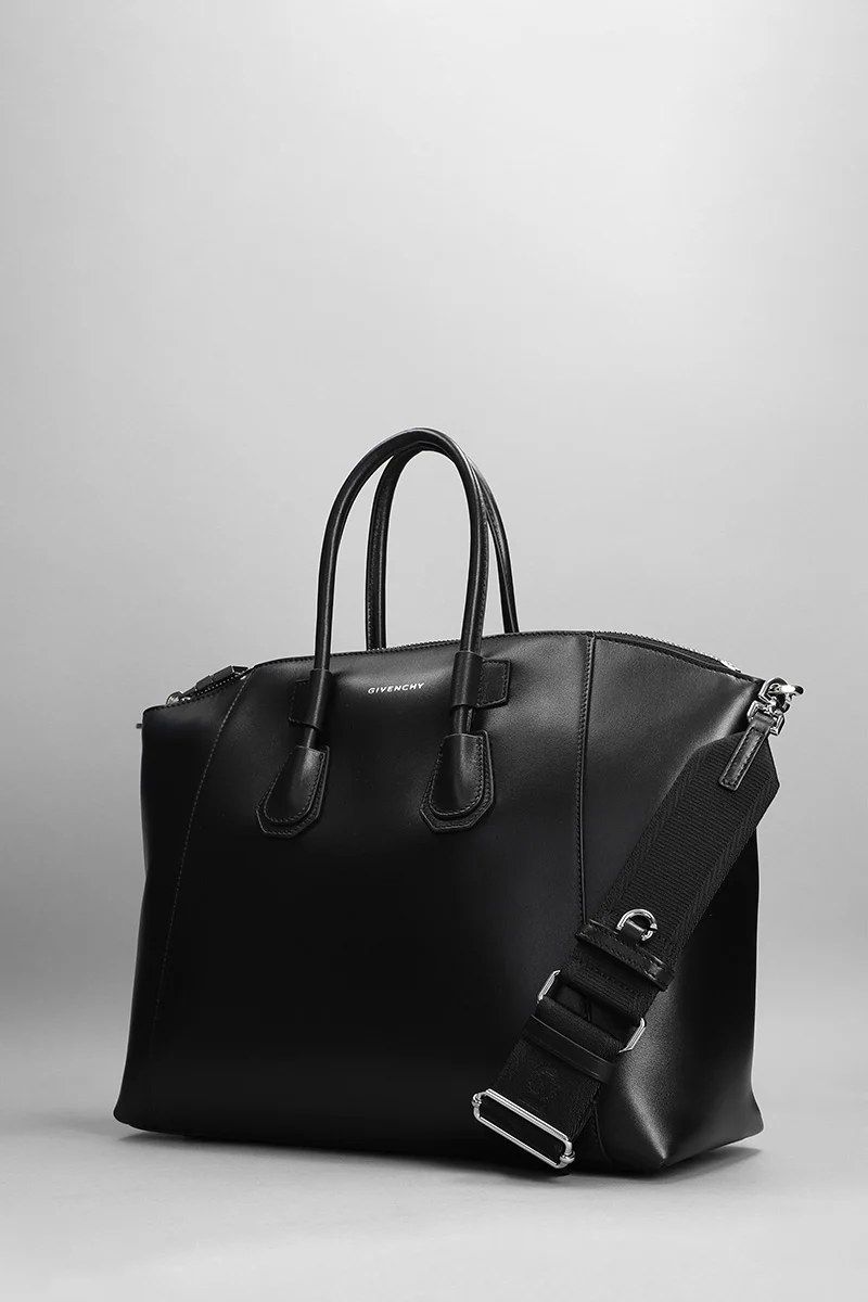 Antigona sport Hand bag in black leather - Image 2