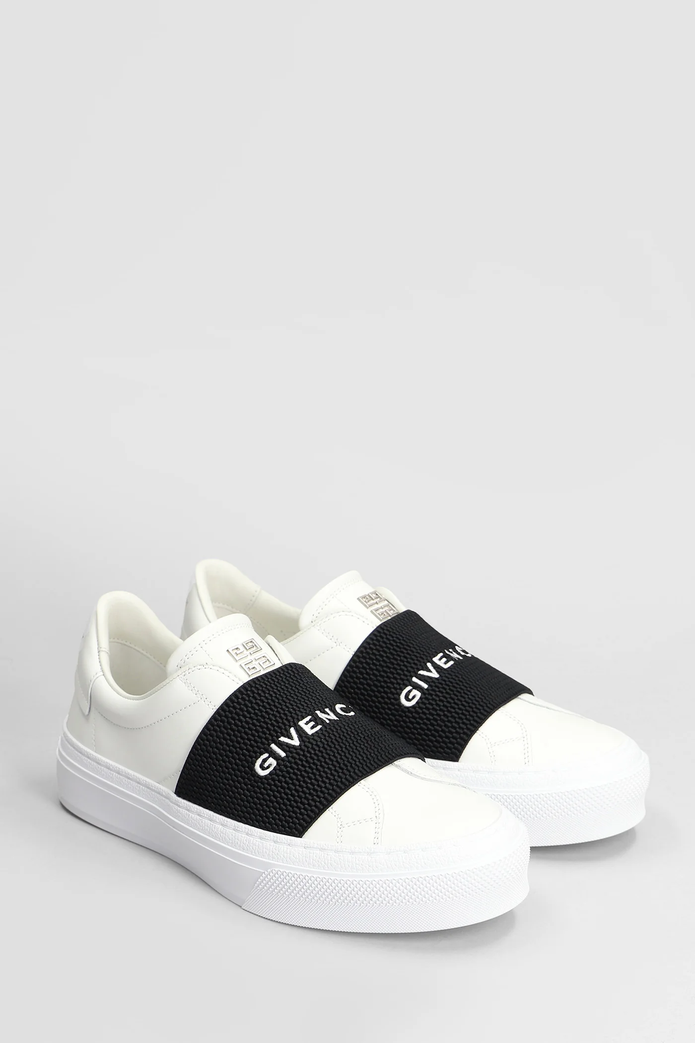 City sport sneak Sneakers in white leather - Image 2