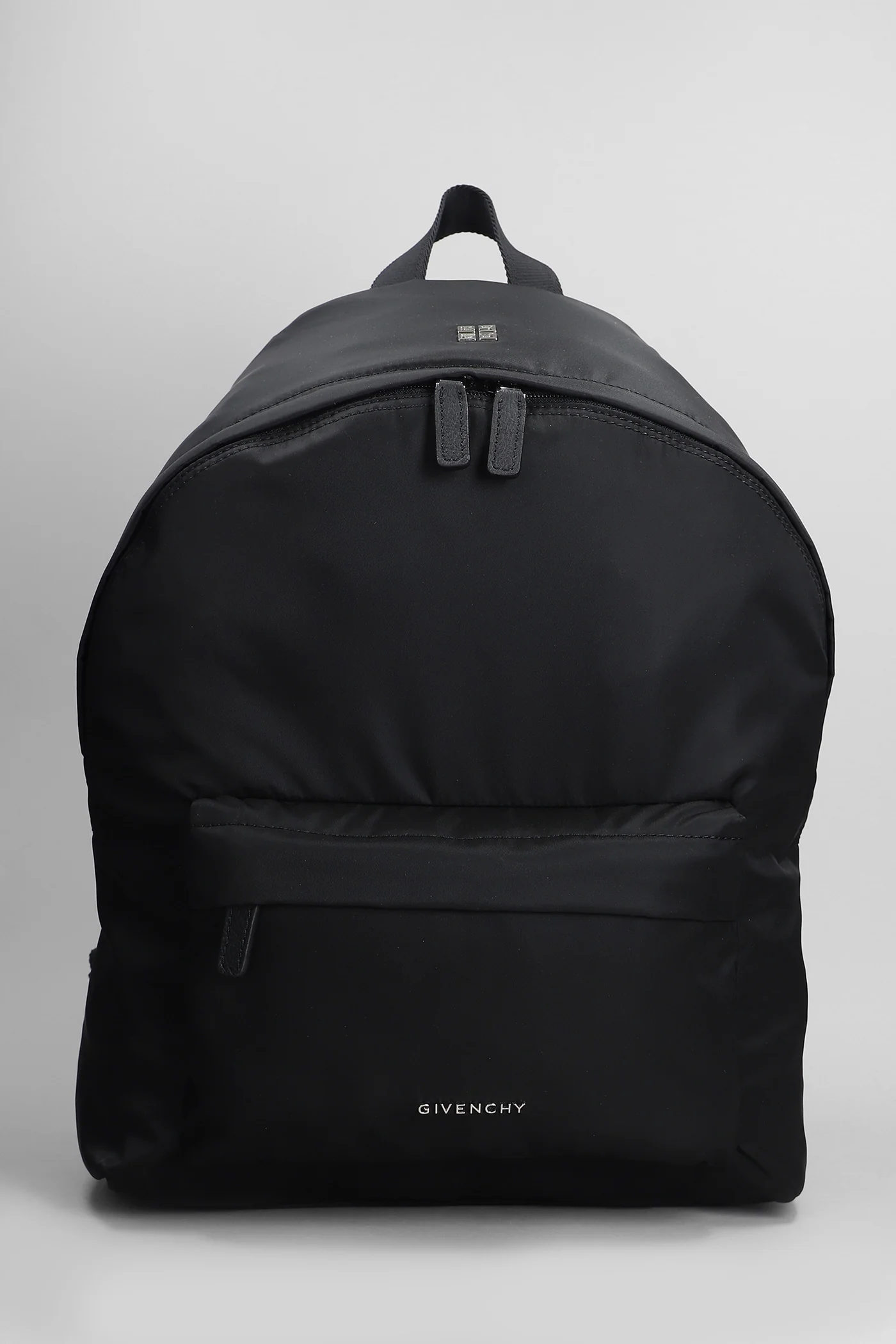 Essential u Backpack in black polyamide