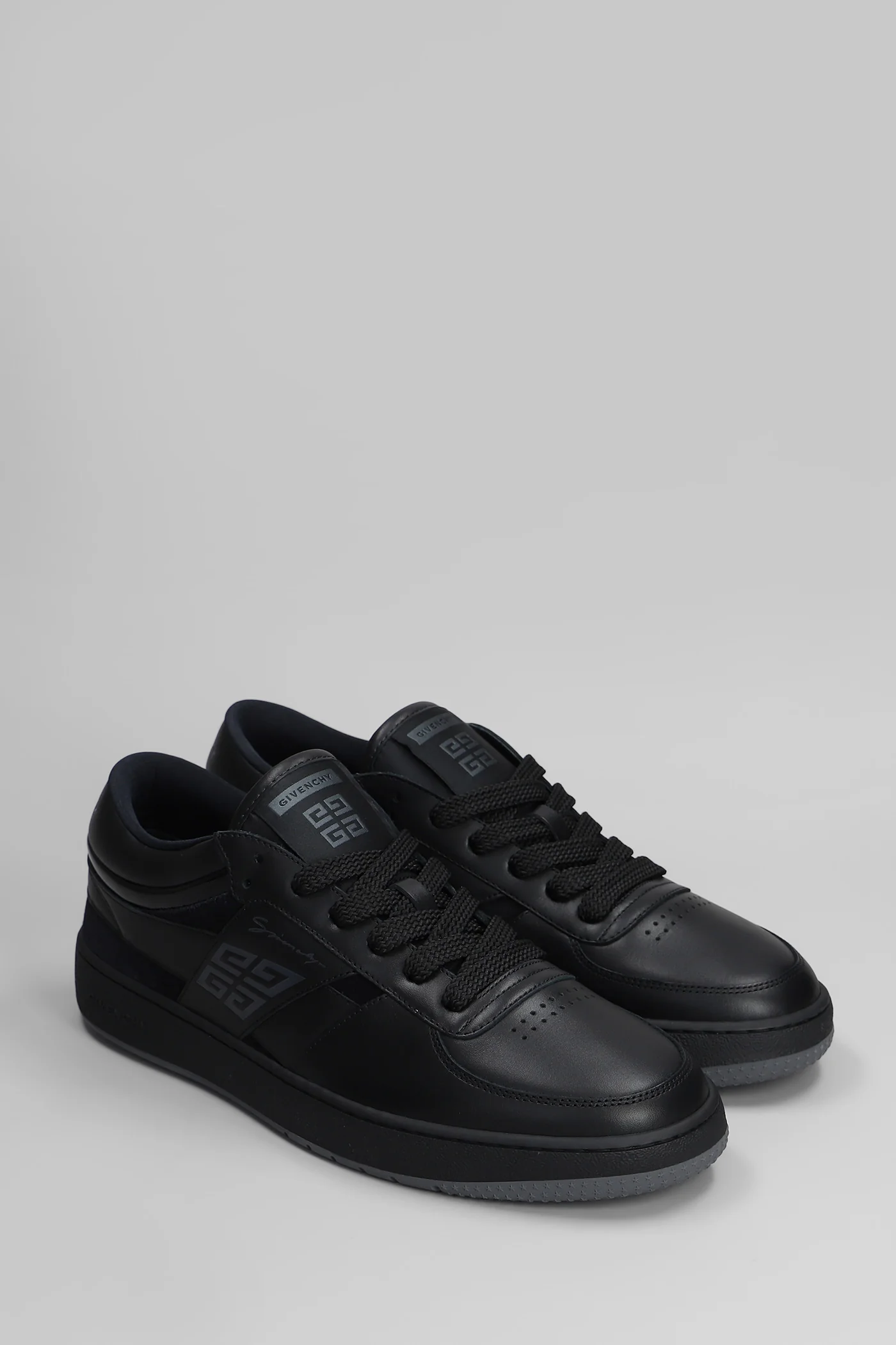 G move low Sneakers in black suede and leather - Image 2